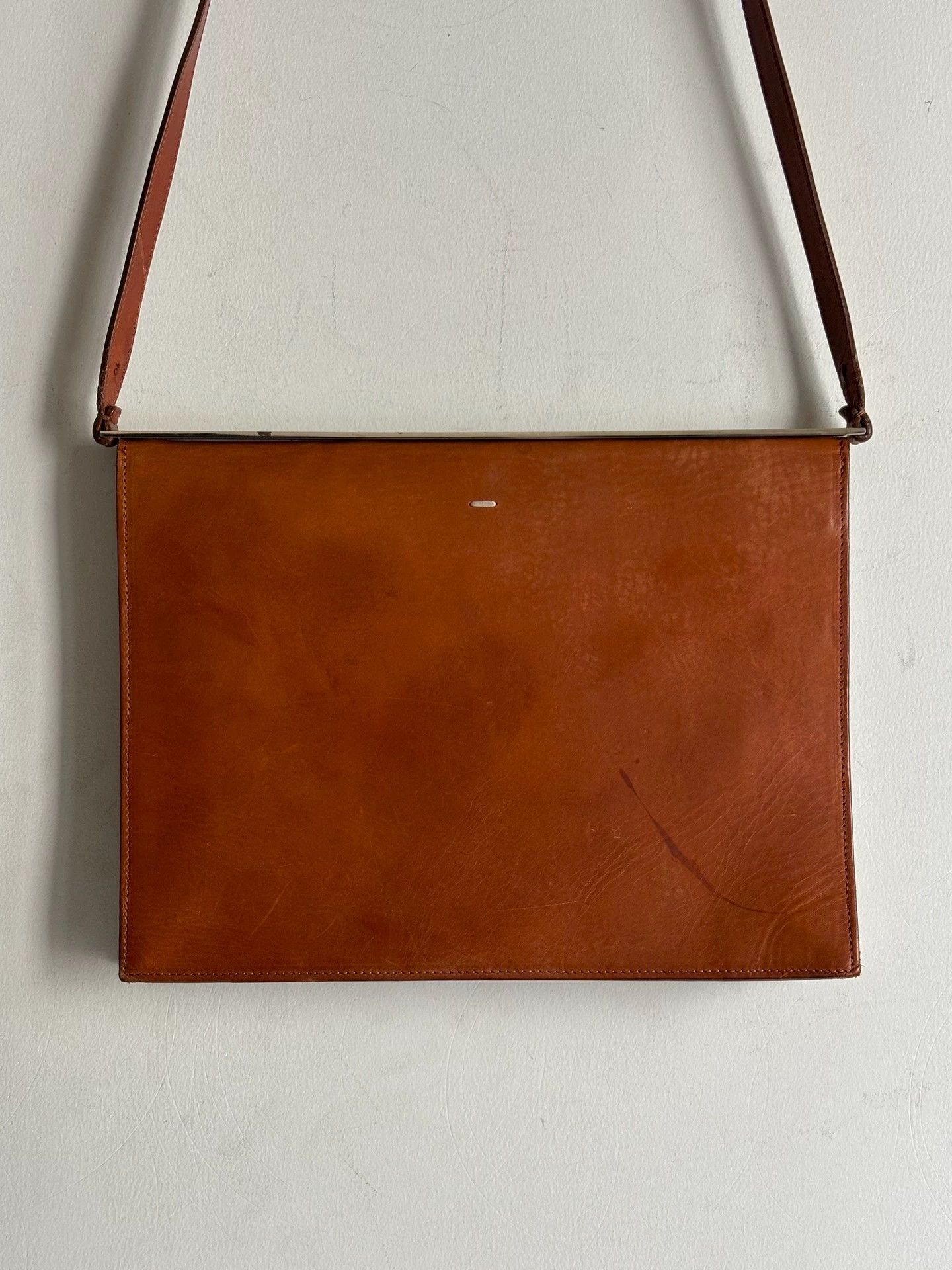 Maison Margiela MAISON MARGIELA F/W12 Orange Square Bag Size L Size ONE SIZE - 1 Thumbnail