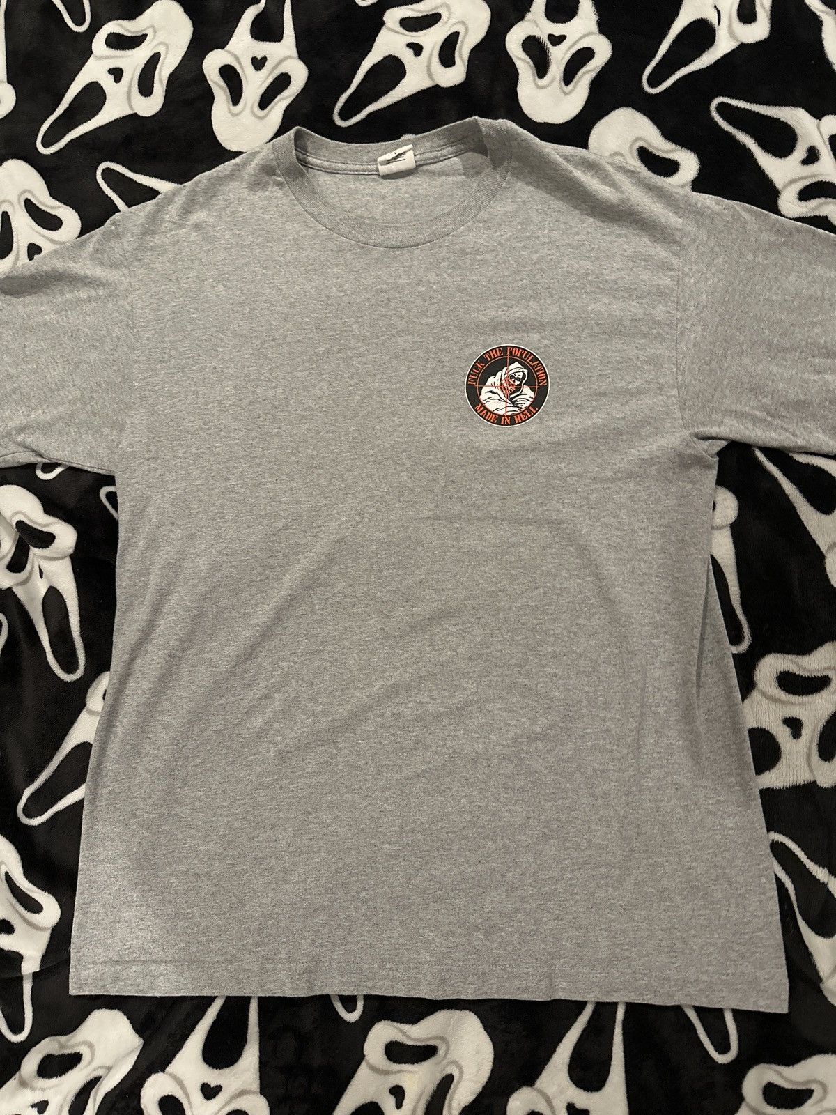 Fuck The Population FTP Made In Hell Tee Size US L / EU 52-54 / 3 - 2 Thumbnail