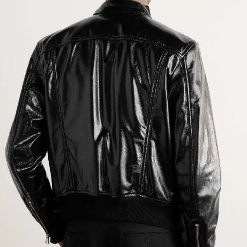 Tom Ford Tom Ford Shiny Leather Jacket Size US L / EU 52-54 / 3 - 4 Thumbnail