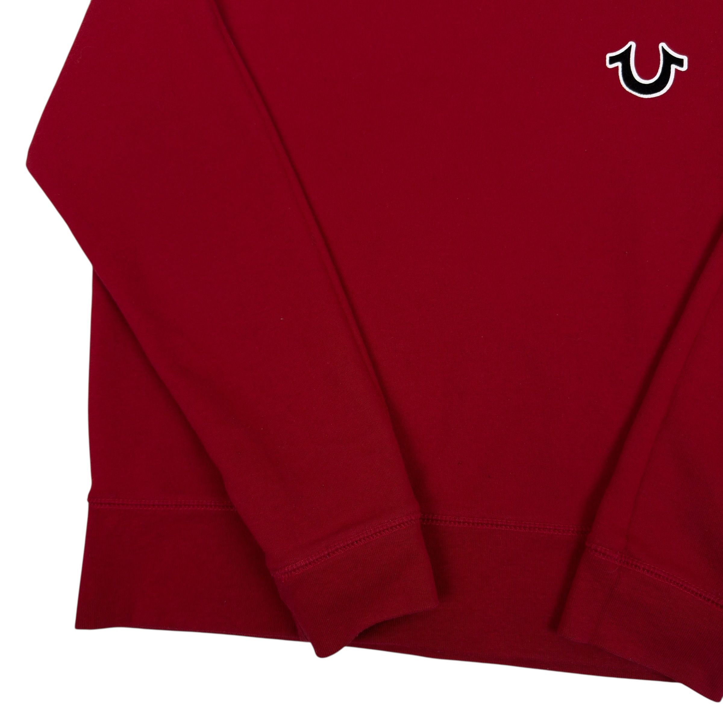 True Religion True Religion Red Buddha Boxy Sweatshirt Medium Size M / US 6-8 / IT 42-44 - 7 Thumbnail