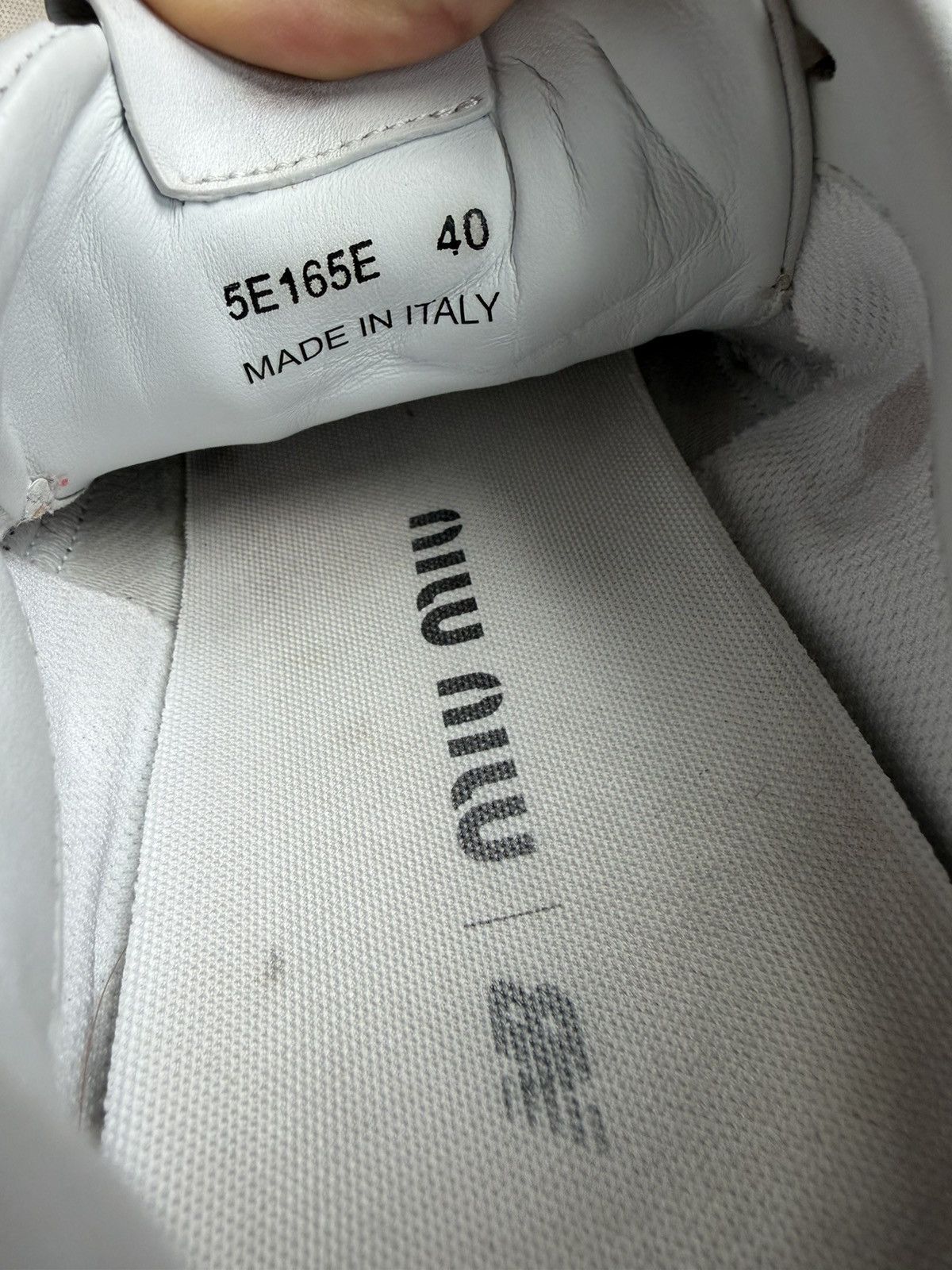 Miu Miu × New Balance Black and White Miu Miu x New Balance 530 SL Size US 10 / IT 40 - 6 Thumbnail