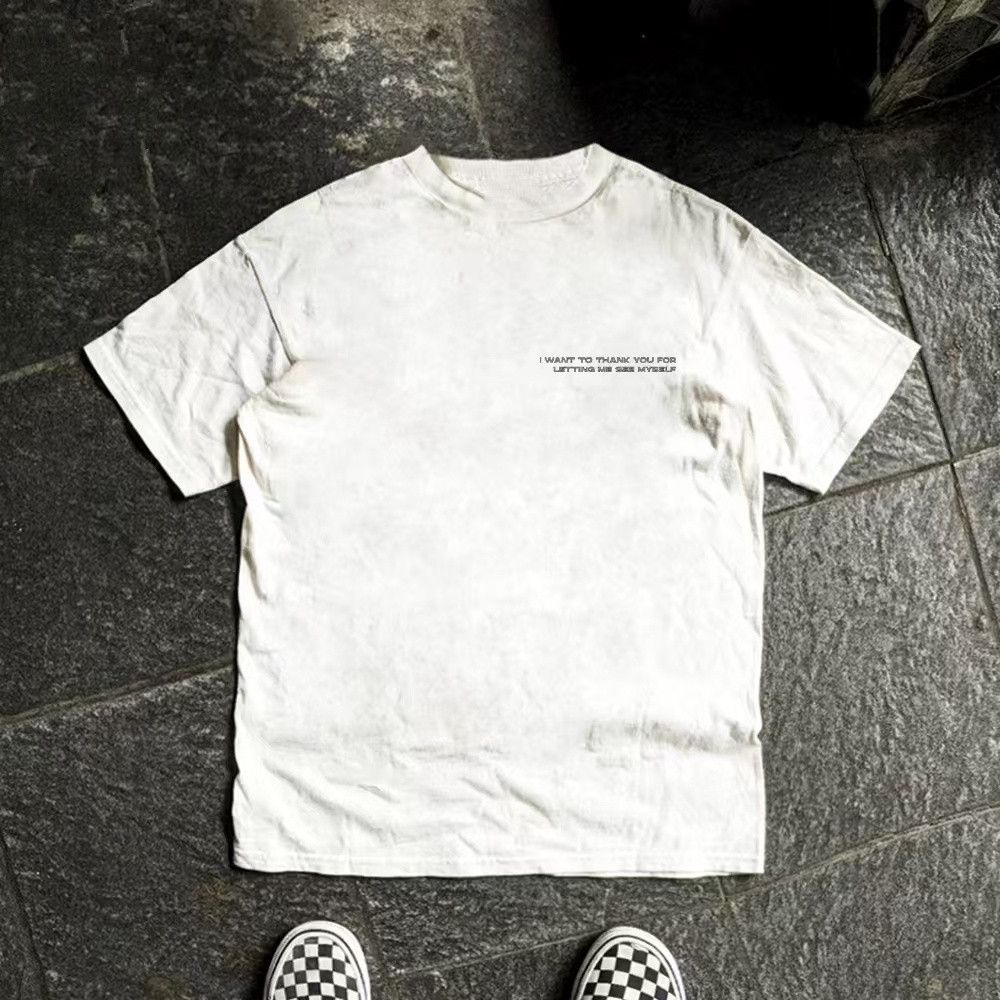 Japanese Brand × Vintage White street fashion retro mushroom print t-shirt Size US M / EU 48-50 / 2 - 2 Thumbnail