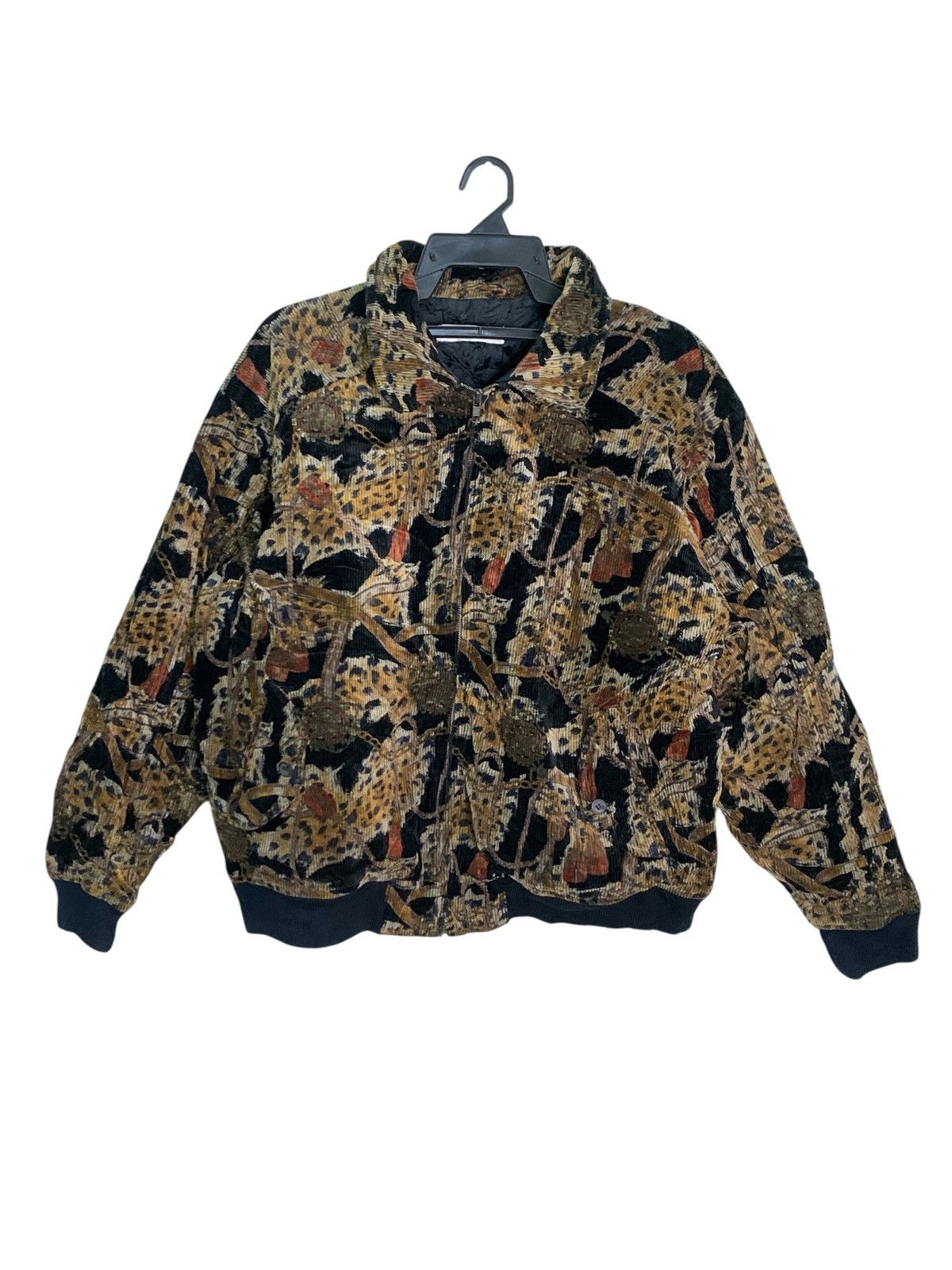 Beastin Rare Design Vintage Bestin Corduroy Zipper Jacket Size US L / EU 52-54 / 3 - 1 Thumbnail