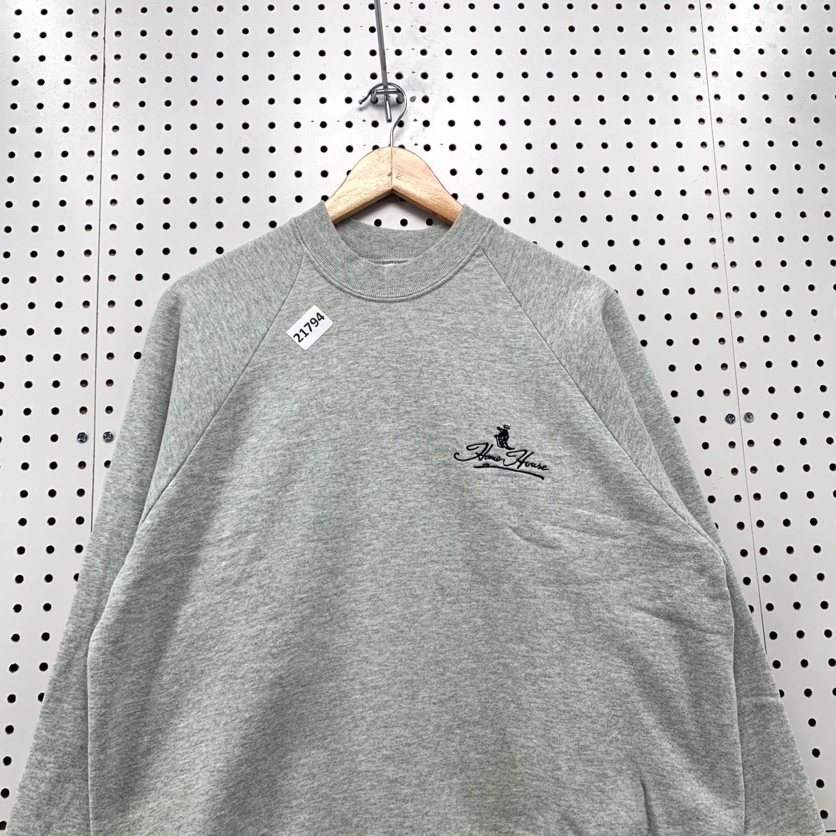Vintage VINTAGE Homer House Sweatshirt Mens XL Crewneck Long Sleeve Pullover Gray 90s Screen Stars Fleece Size US XL / EU 56 / 4 - 5 Thumbnail