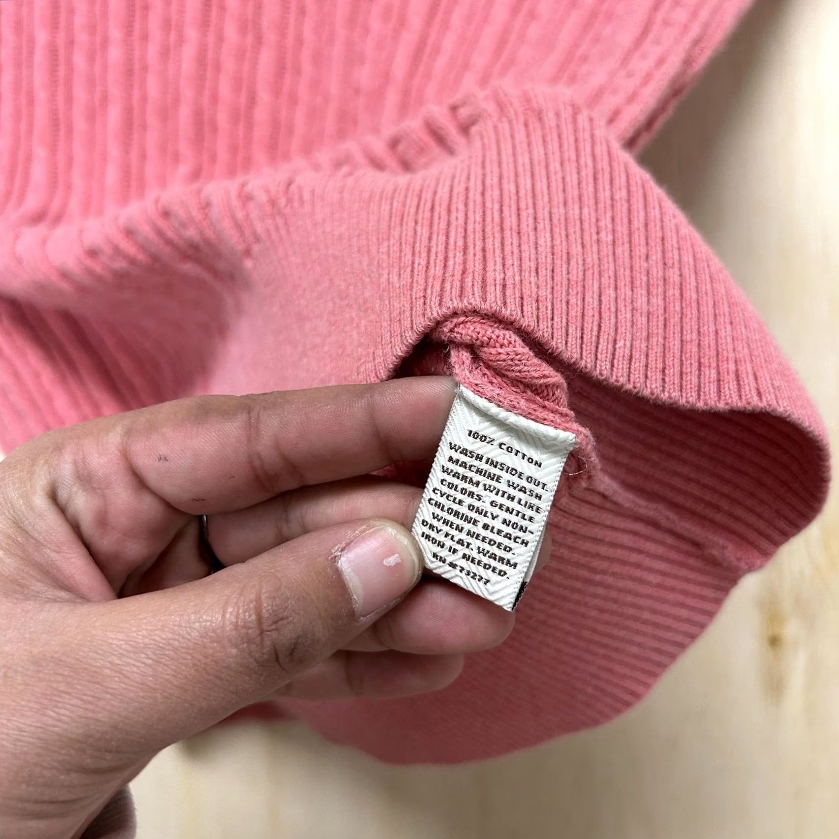 Pinko Sonoma Lifestyle Pink Pullover Womens Large Sweater - Vintage Condition Size L / US 10 / IT 46 - 7 Thumbnail
