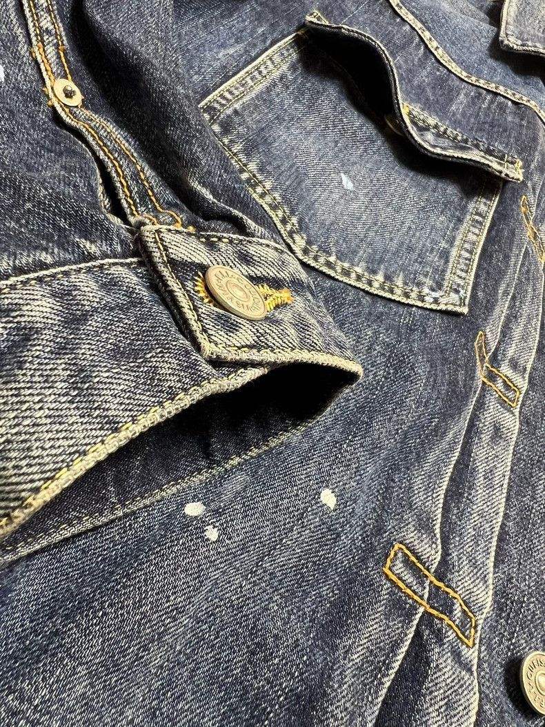 Visvim VisvimVISVIM 101XX DMGD-1010 Denim Jacket-2504 Size US M / EU 48-50 / 2 - 4 Thumbnail