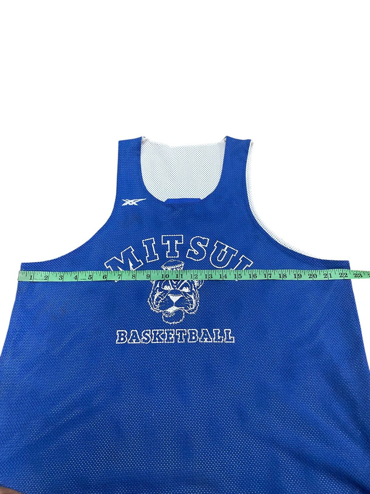 Japanese Brand Mitsui Basketball reversible mesh Jersey (fit size M) Size US M / EU 48-50 / 2 - 16 Thumbnail
