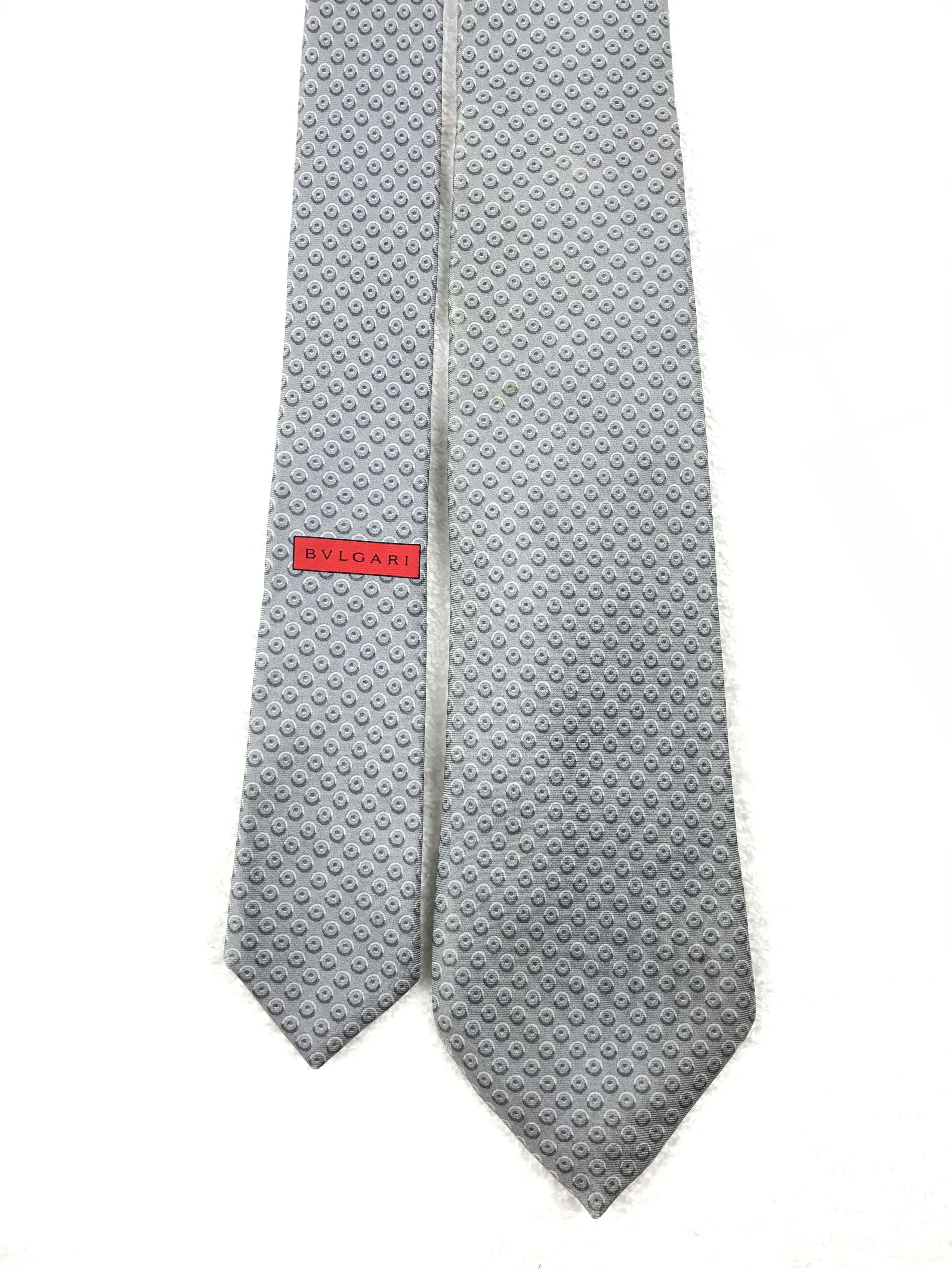 Bvlgari Vintage Bvlgari Silk Necktie Size ONE SIZE - 3 Thumbnail