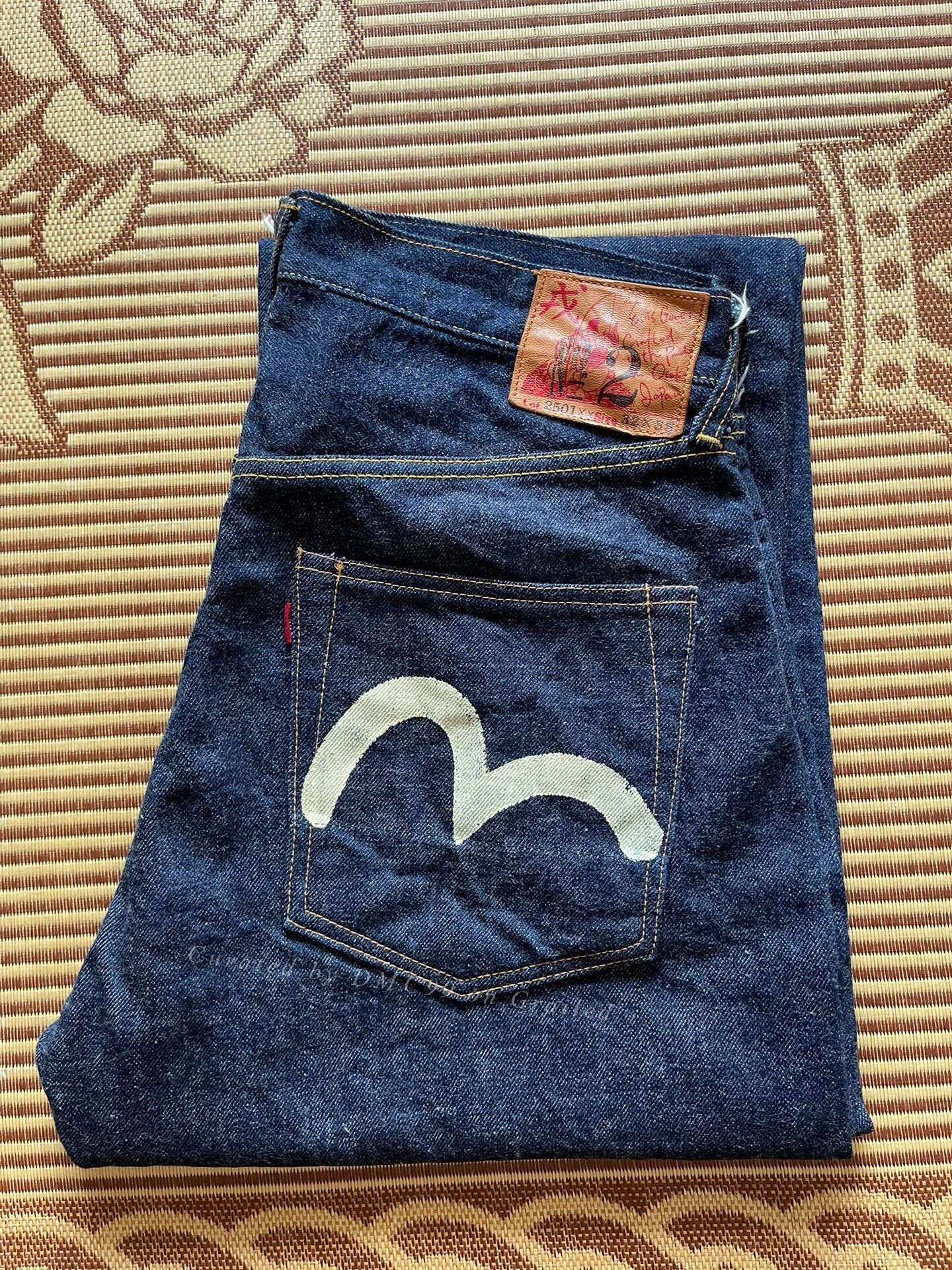 Evisu Evisu Raw Denim Jeans W32 Size US 32 / EU 48 - 1 Thumbnail