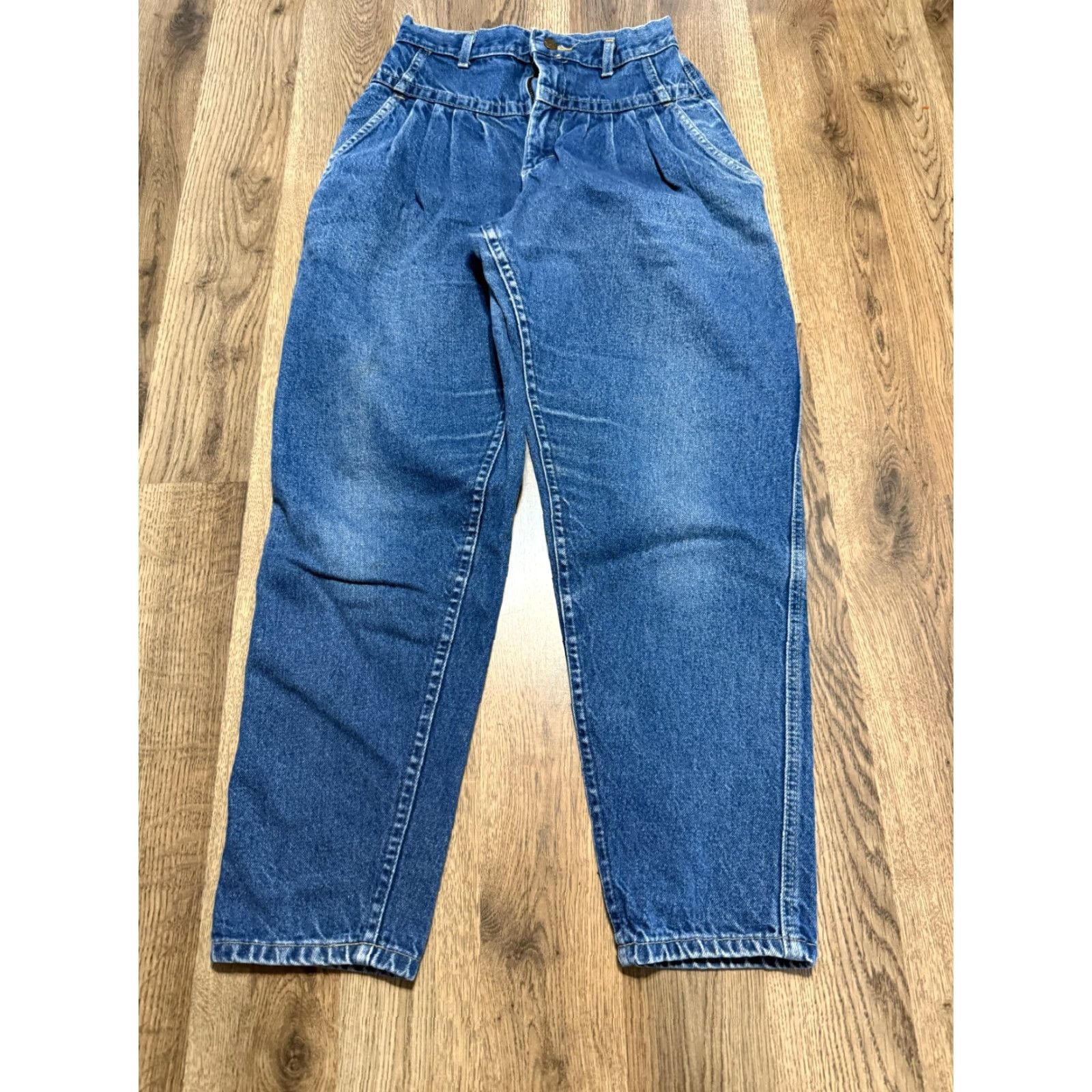 Lee Lee Jeans Women's Regular Fit Jeans 5-Pocket Denim High Rise Medium Wash Blue 24x26? Pockets Size 42" / US 20 - 2 Thumbnail