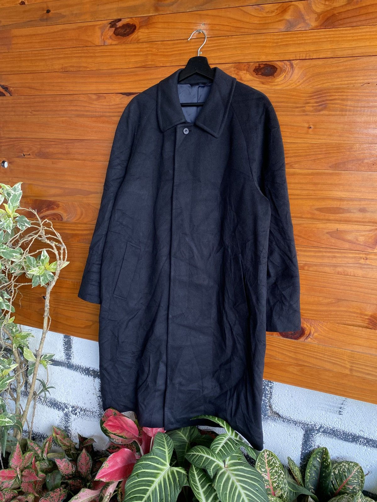 Japanese Brand MAGKAISER Pure Cashmere Long Coat Black Men’s Size 94 A6 Size US M / EU 48-50 / 2 - 4 Thumbnail