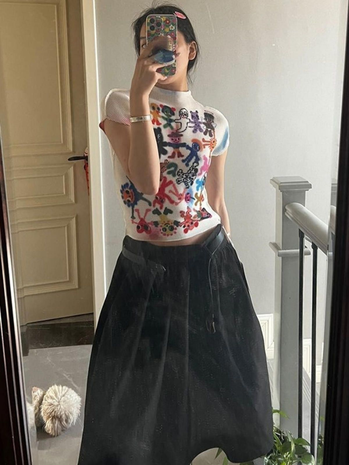 The Unbranded Brand Y2k Aesthetic Fashion Cropped Tops Women Short Sleeve Size ONE SIZE - 5 Thumbnail