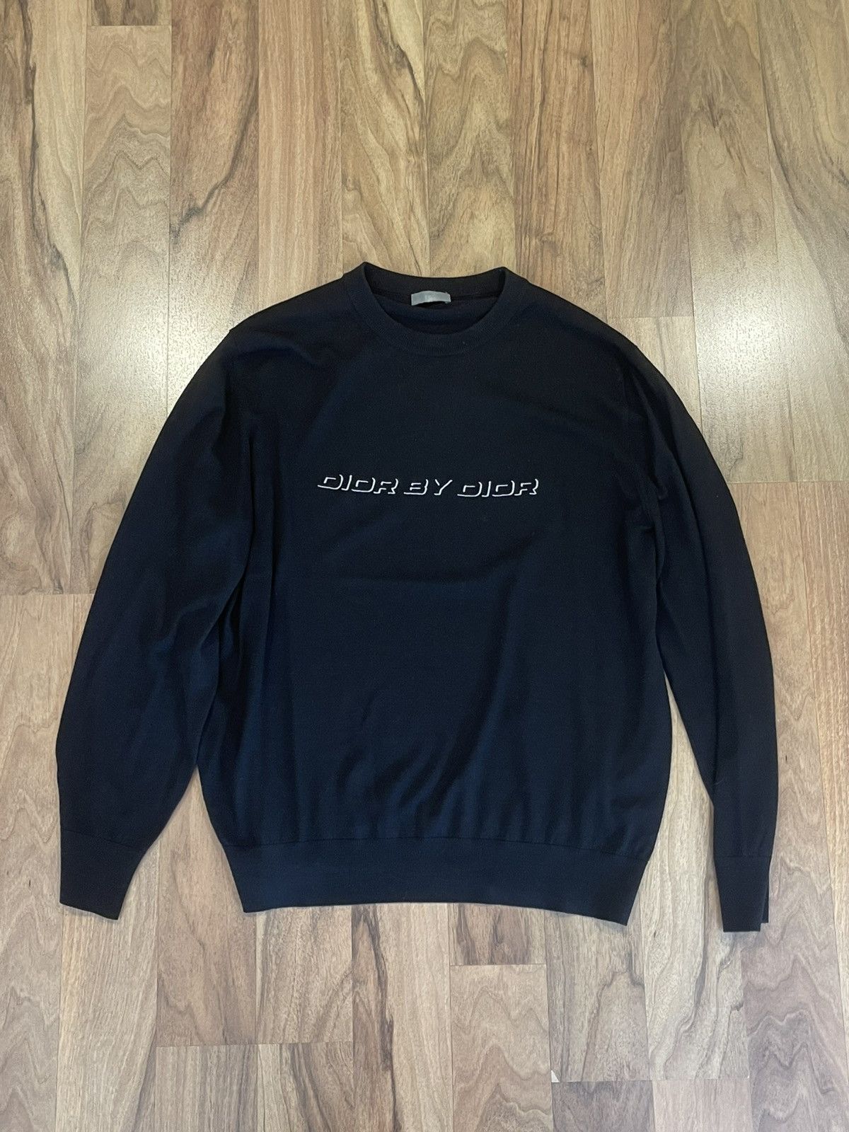 Dior Dior Homme knit sweater black xl ‘dior by dior’ Size US XL / EU 56 / 4 - 2 Thumbnail