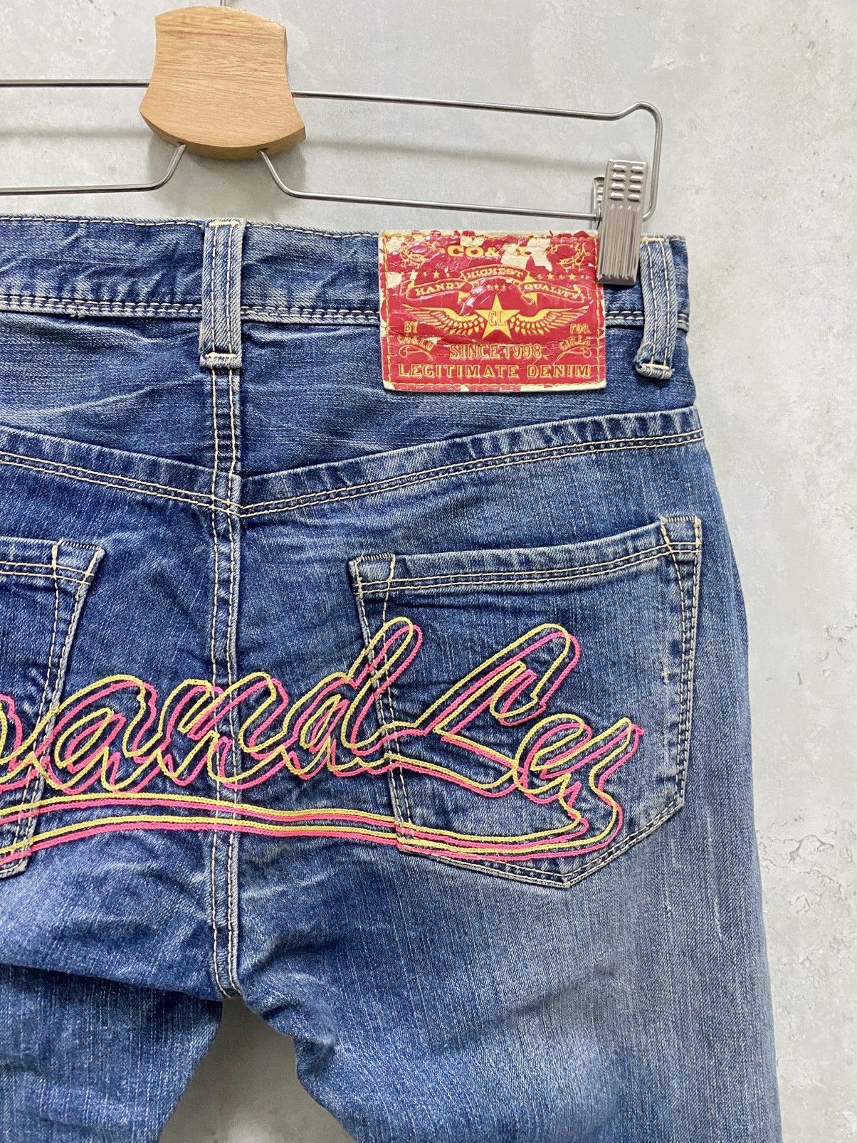 Designer × Japanese Brand × Vintage Co and Lu denim jeans pants Size US 30 / EU 46 - 3 Thumbnail