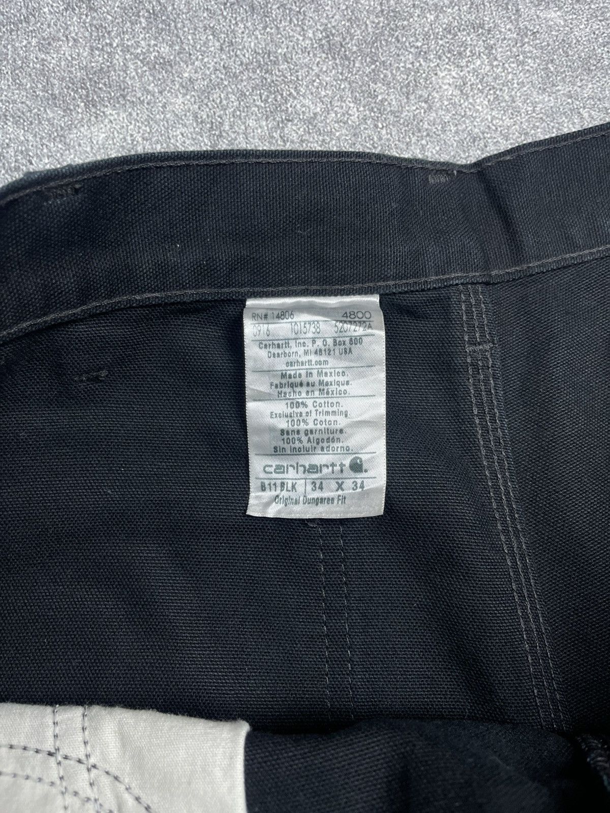 Carhartt Carhartt Pants Carphenter B11 BLK Size US 34 / EU 50 - 7 Thumbnail