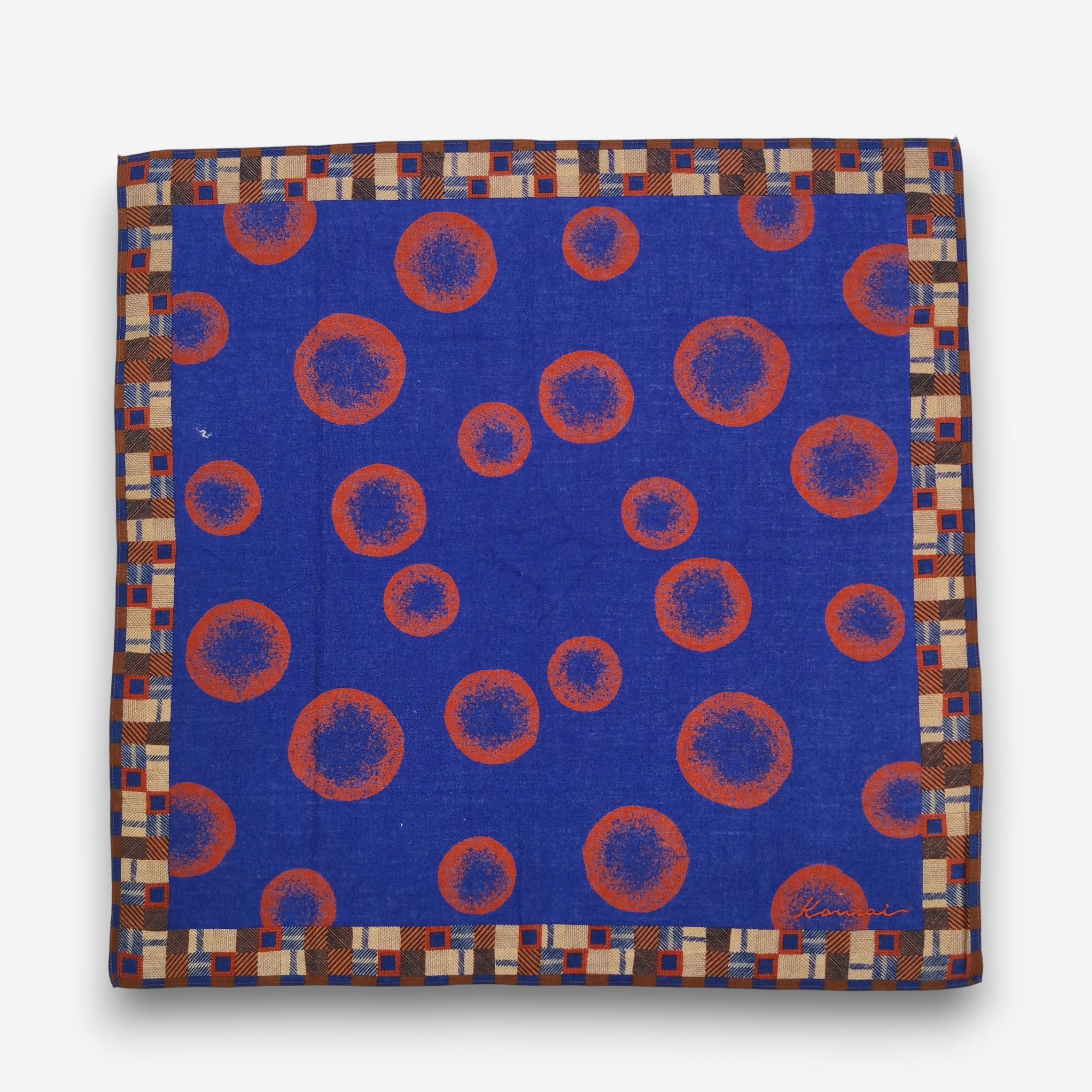 Kansai Yamamoto Vintage Kansai Handkerchief Pocket Square Bandana Size ONE SIZE - 1 Thumbnail