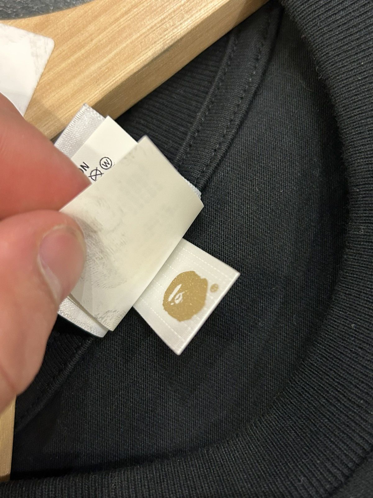 Bape Bape Camo Gold Shark Tee Size US L / EU 52-54 / 3 - 7 Thumbnail