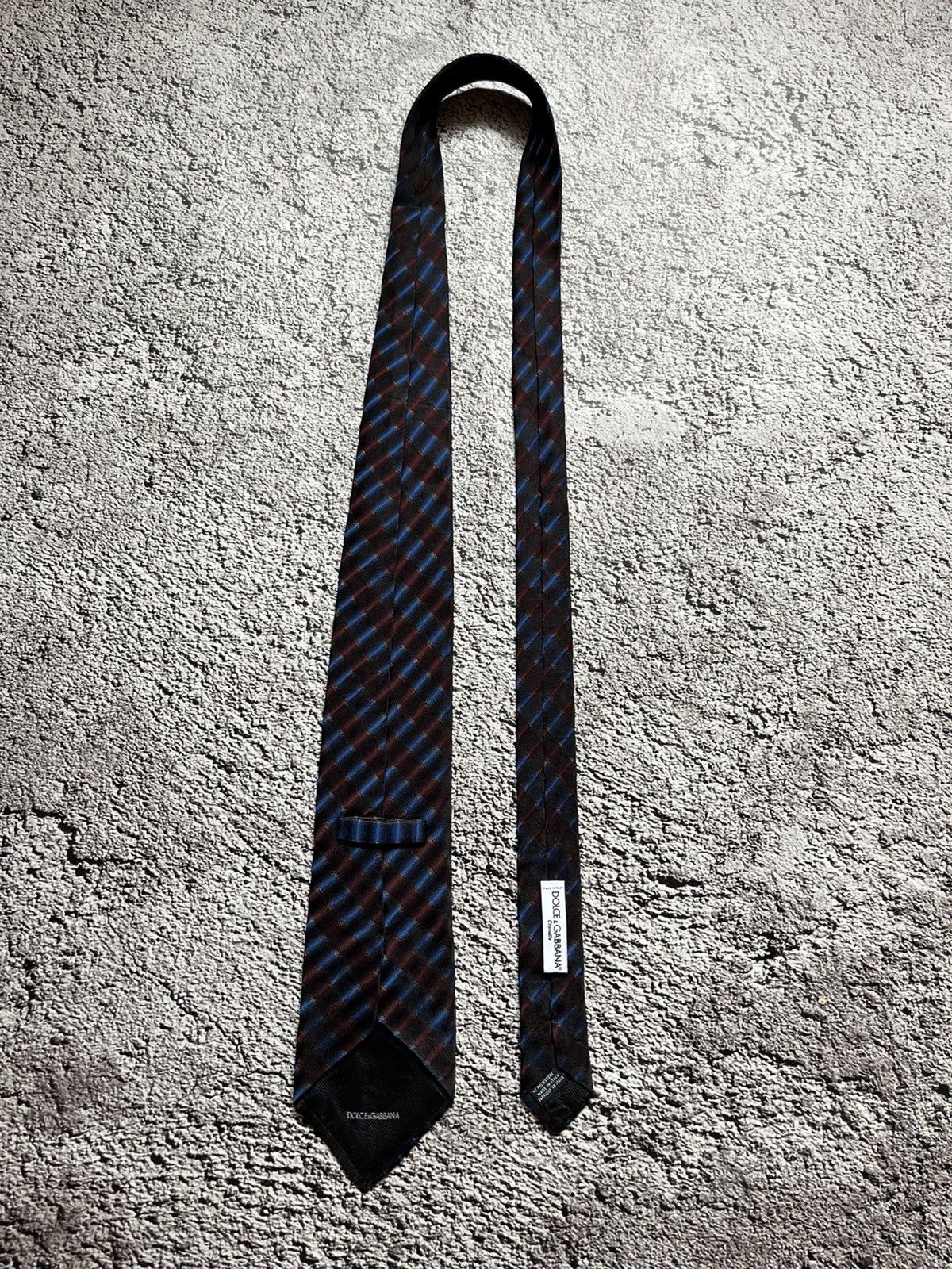 Dolce & Gabbana Dolce & Gabbana Cravatte Plaid Silk Blend Tie Size ONE SIZE - 5 Thumbnail