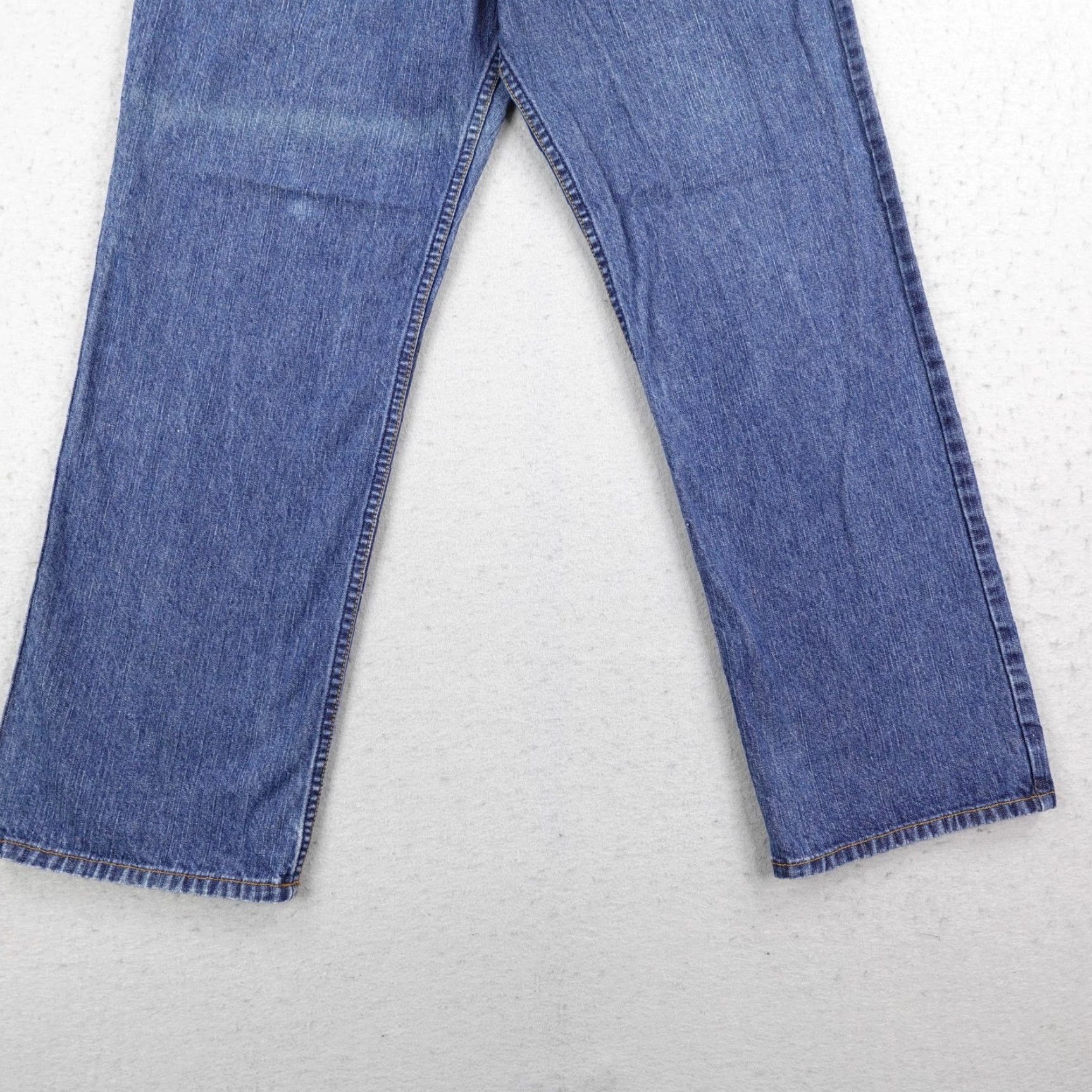 Denime VINTAGE Matix Jeans Mens 34x29 Blue Denim Button Fly Baggy Loose 90s USA Shirt? Size US 34 / EU 50 - 4 Thumbnail