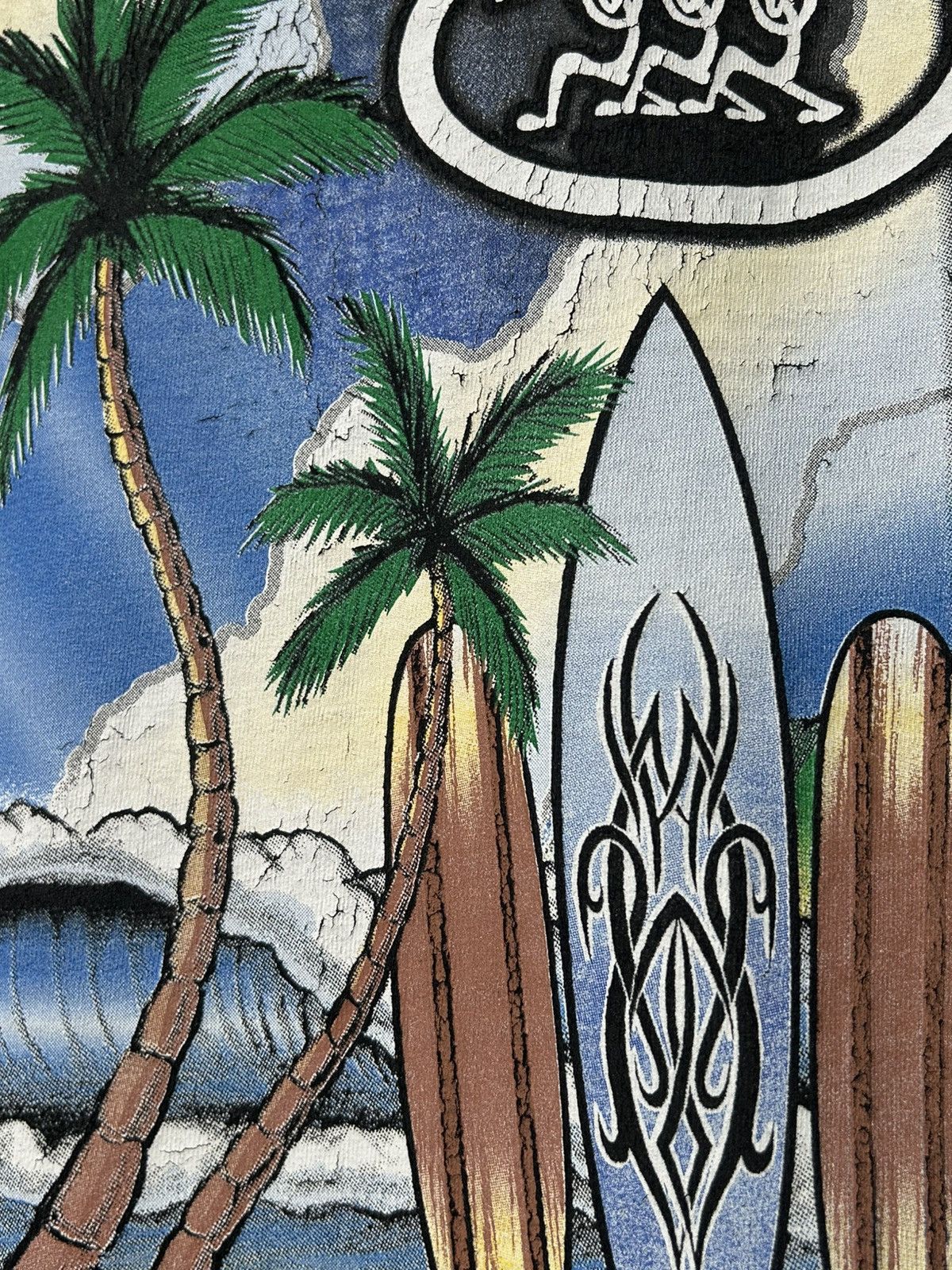 Vintage 90’s San Diego Surf Beach Graphic Tee Shirt Size US XXL / EU 58 / 5 - 4 Thumbnail