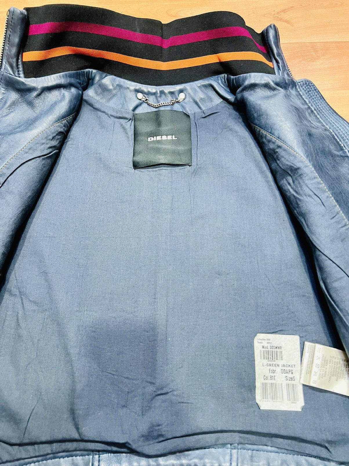 Diesel Diesel Leather Jacket Size S / US 4 / IT 40 - 9 Thumbnail