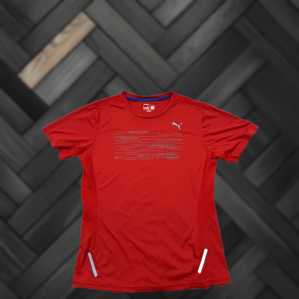 Puma Puma Men’s Red L Short Sleeve dryCELL Sportlifestyle T-Shirt Size US L / EU 52-54 / 3 - 1 Thumbnail