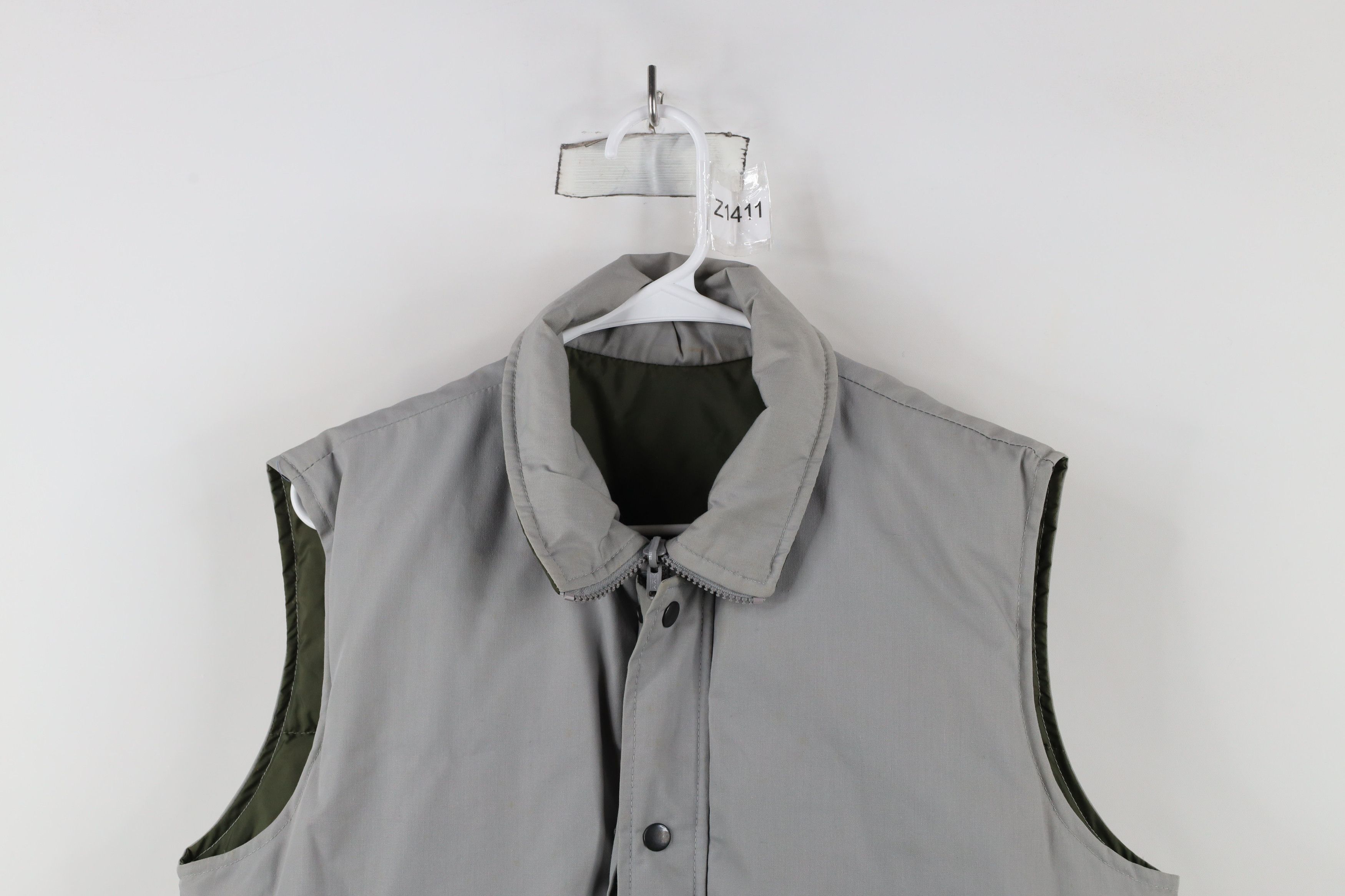 Vintage Vintage 70s Streetwear Reversible Duck Insulated Puffer Vest Size US M / EU 48-50 / 2 - 2 Thumbnail