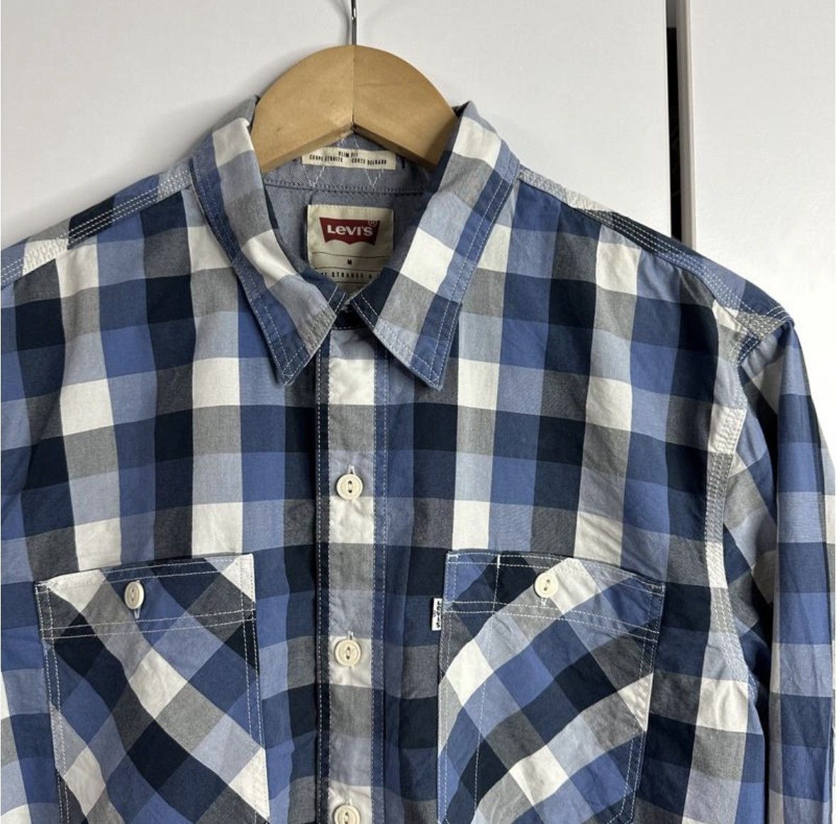 Levi's Levi’s Levis Western Style Shirt Size US M / EU 48-50 / 2 - 2 Thumbnail