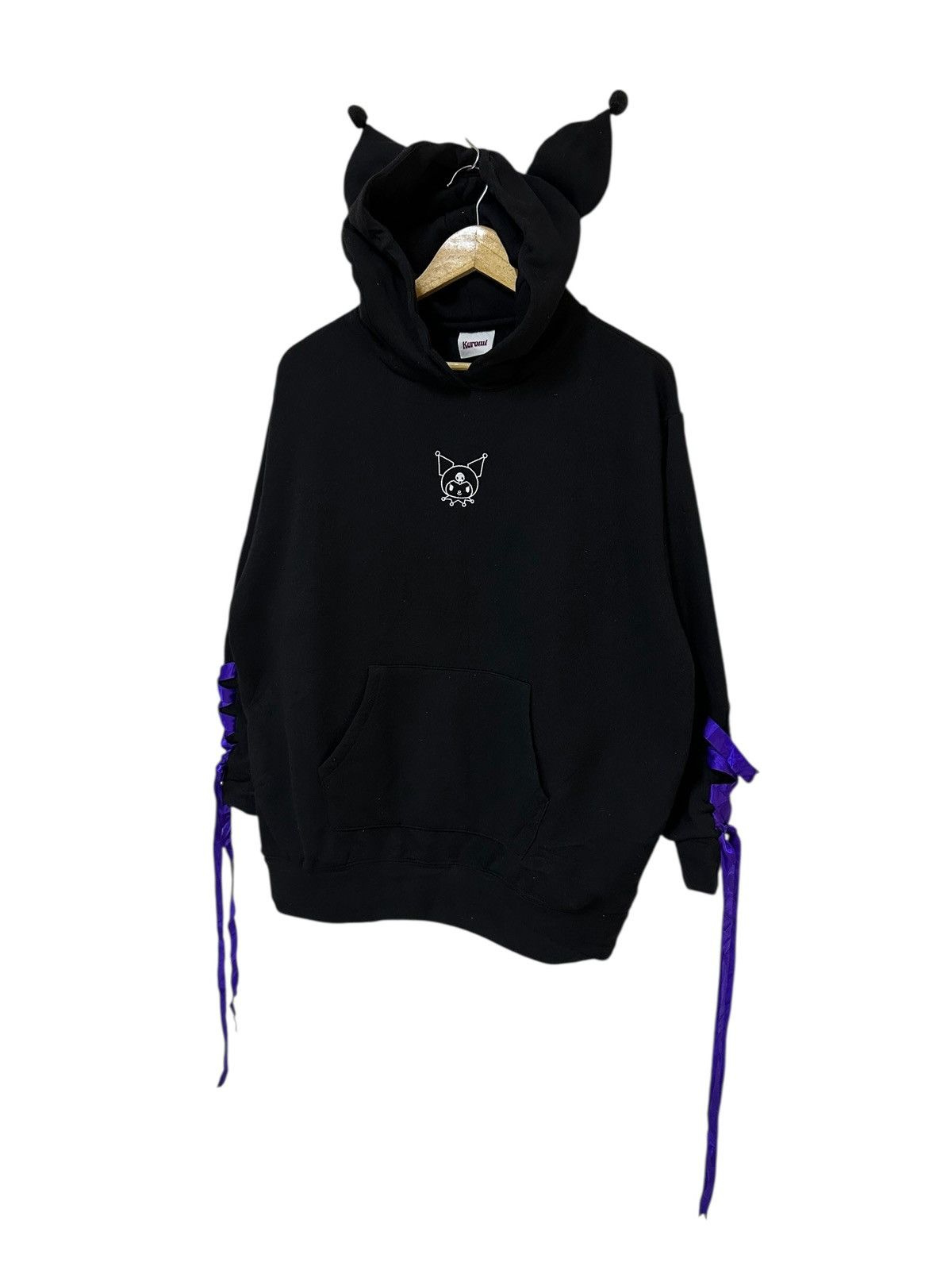 Anime Black kuromi hoodie sweatshirt Size M / US 6-8 / IT 42-44 - 2 Thumbnail