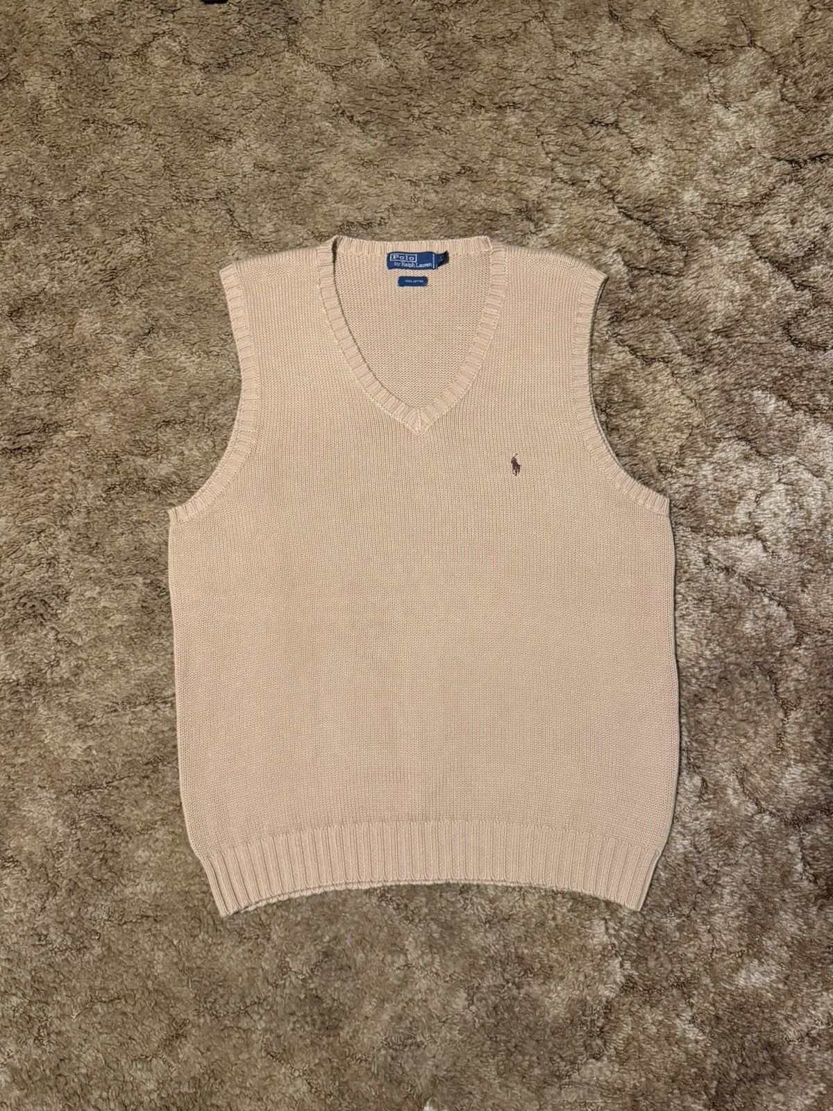 Polo Ralph Lauren Polo Ralph Lauren Knit Sweater Vest Mens Large Tall Size US L / EU 52-54 / 3 - 1 Thumbnail