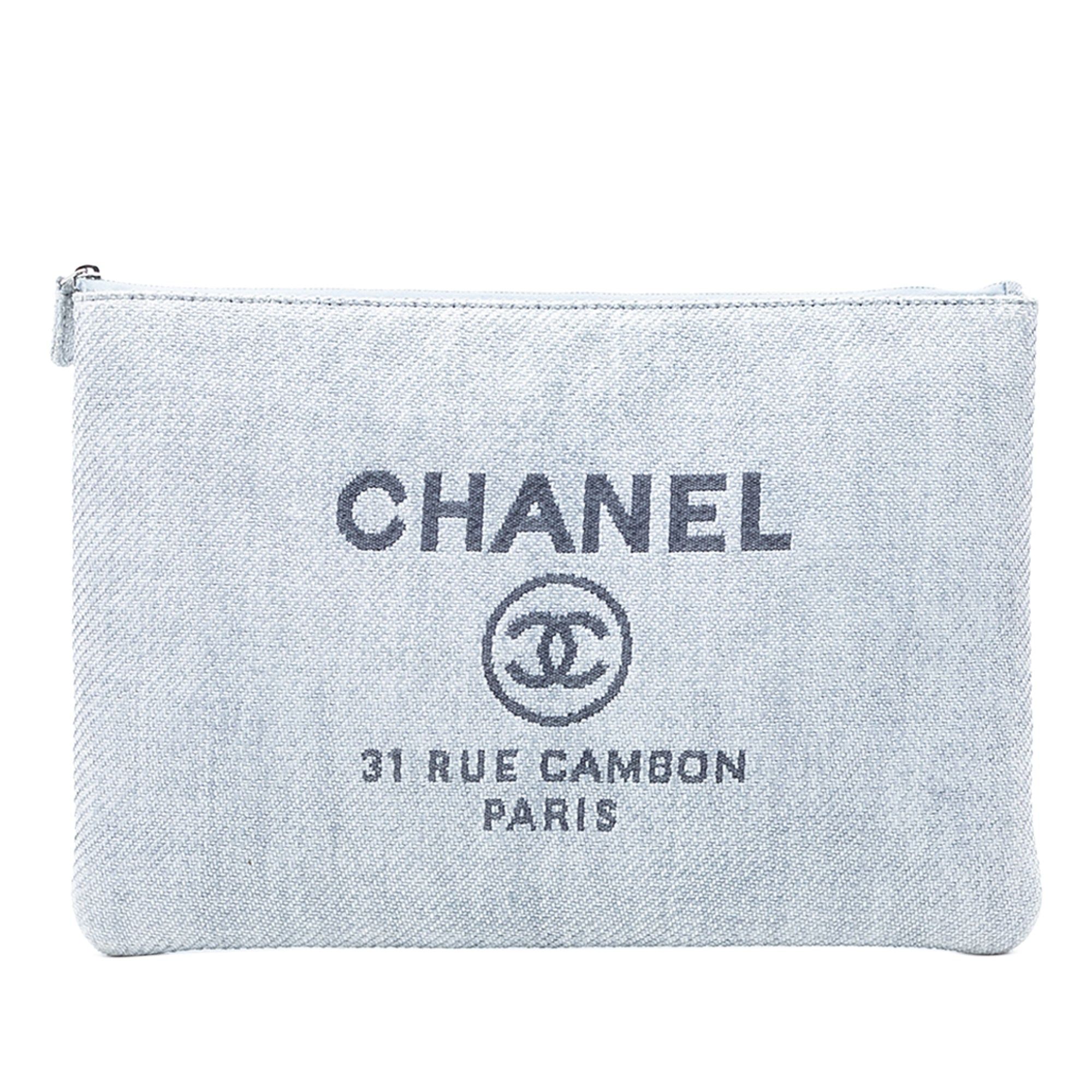 Chanel Large Canvas Deauville O Case Size ONE SIZE - 1 Thumbnail