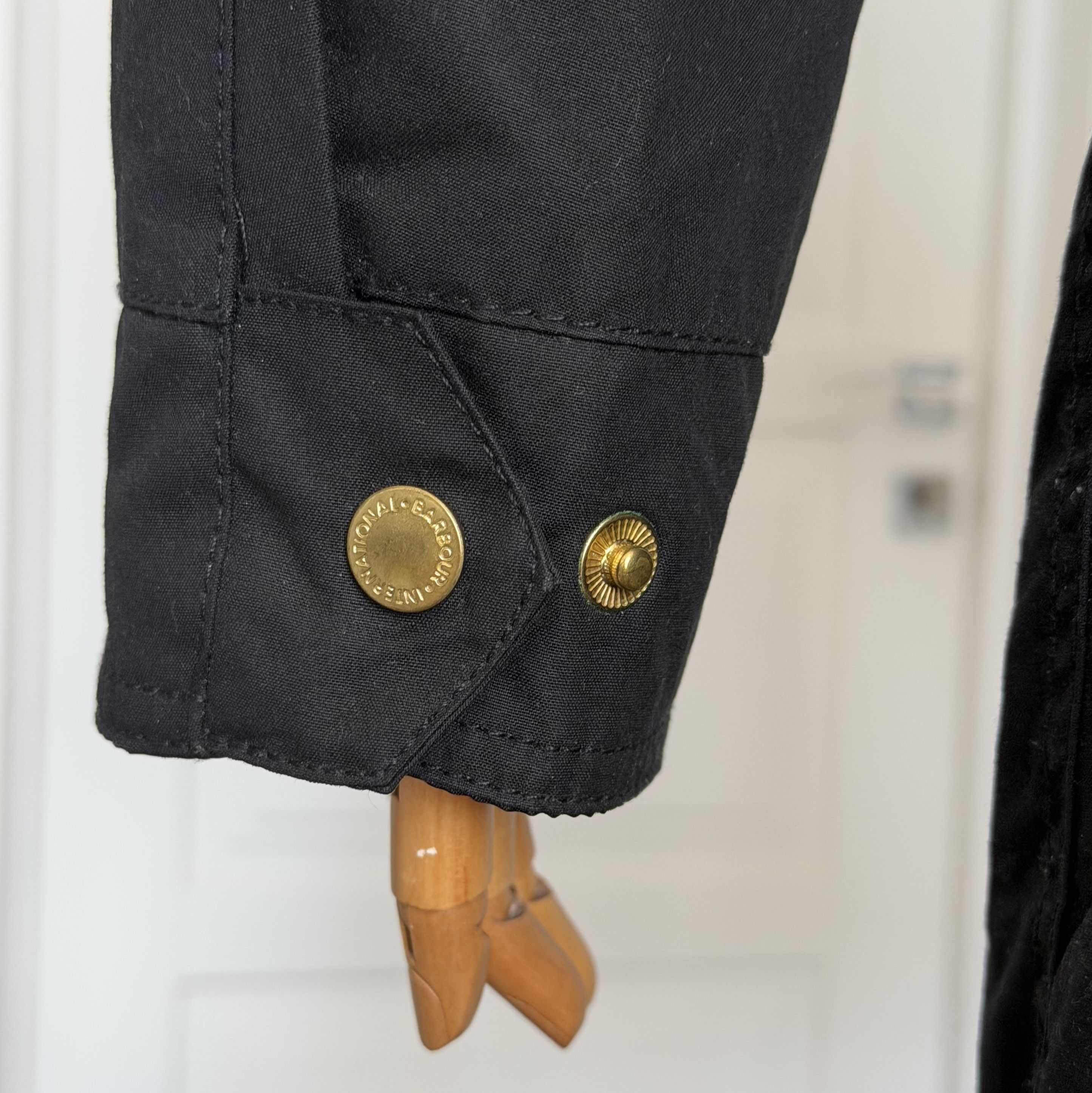 Barbour BARBOUR International SLIPSTREAM Wax Women's Hooded Jacket Size XL / US 12-14 / IT 48-50 - 9 Thumbnail