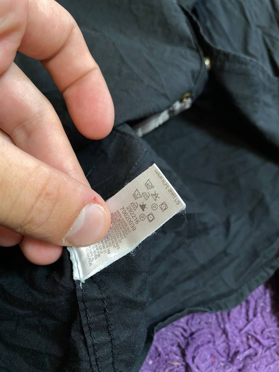 G-Star crazy Y2K GS3301 shirt black G-Star Raw Vintage big print Size US XL / EU 56 / 4 - 5 Thumbnail