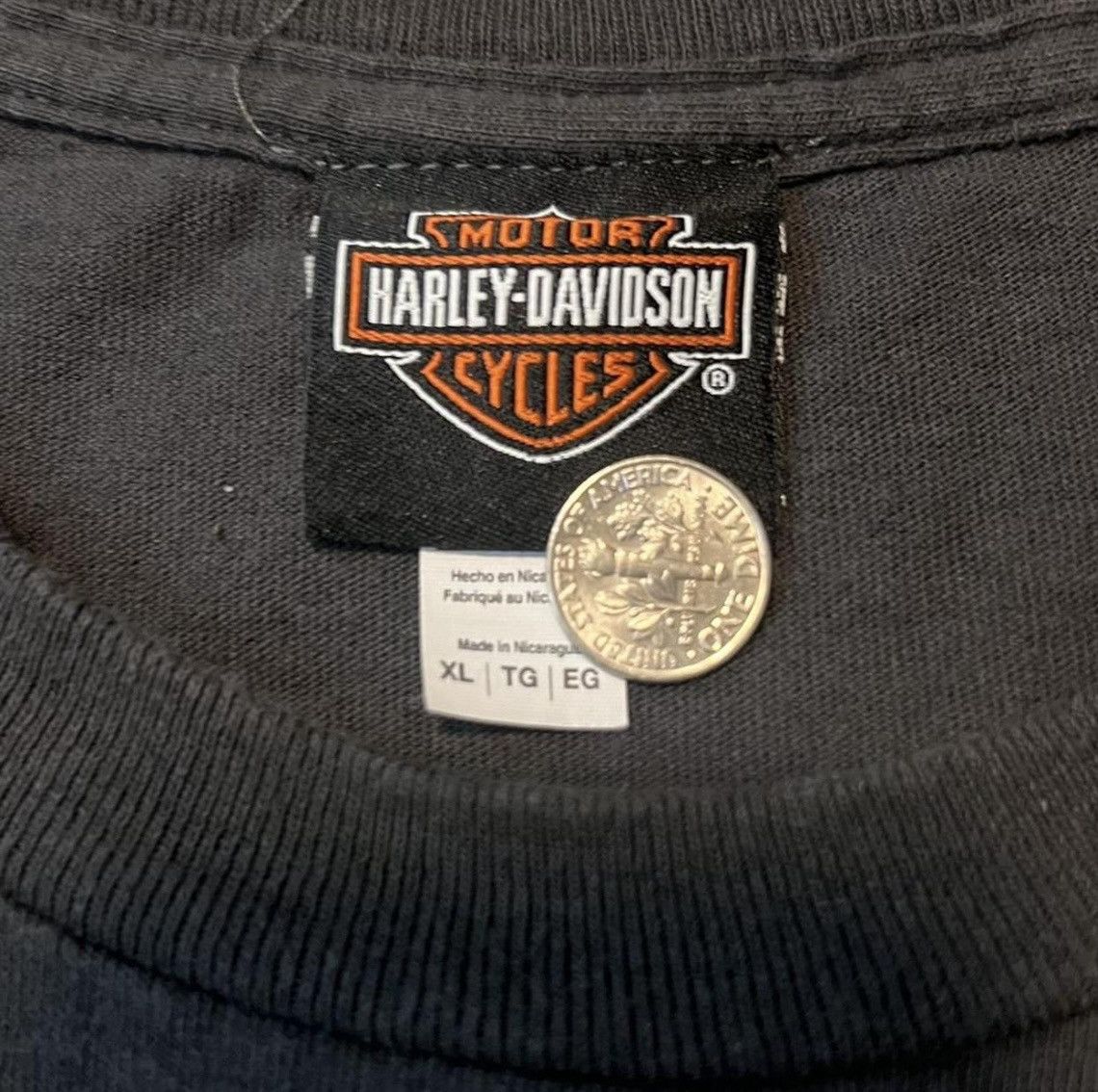 Harley Davidson Harley Davidson Buffalo T Shirt Size US XL / EU 56 / 4 - 3 Thumbnail