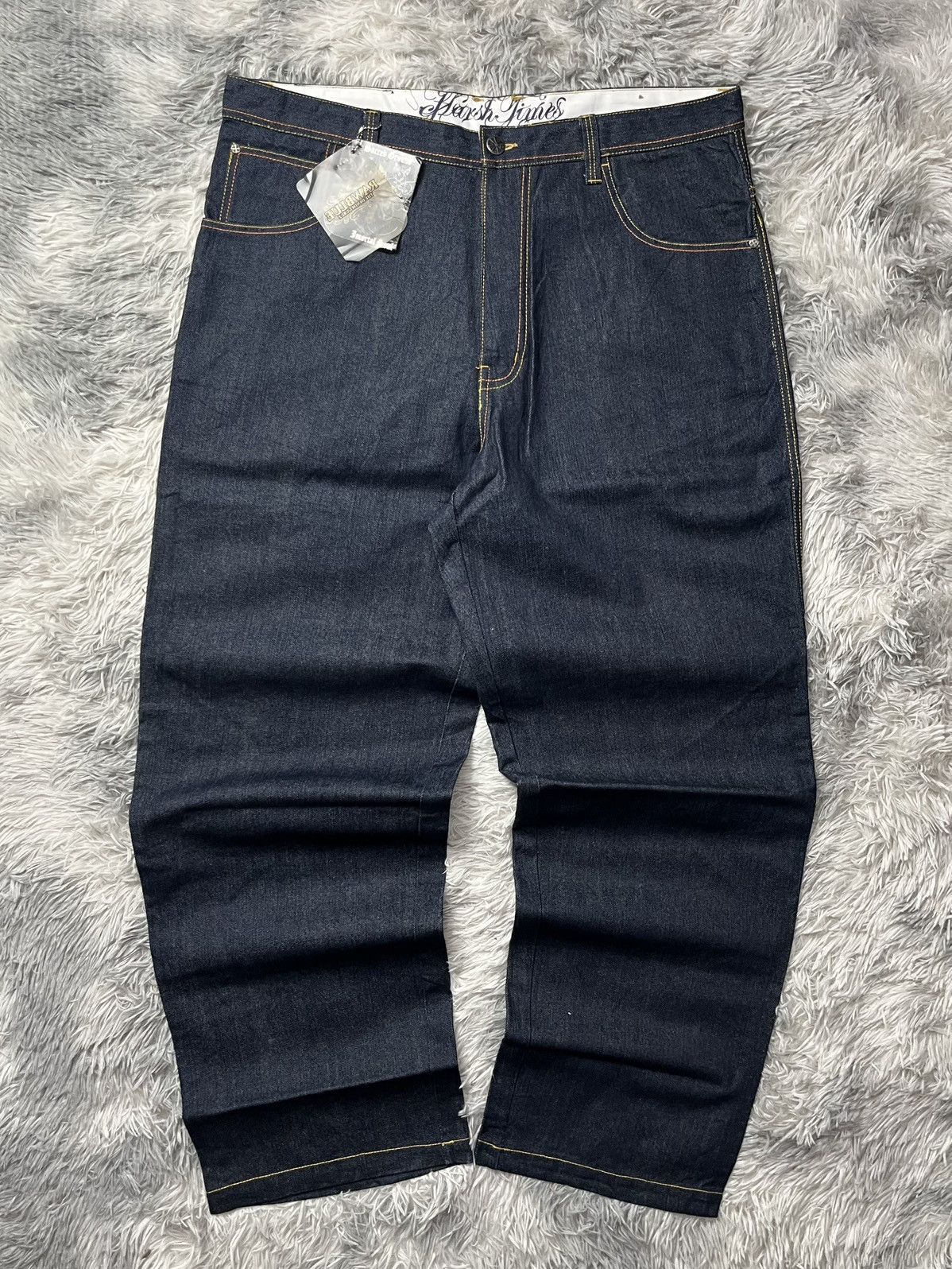 Other Vintage Rawblue The Denim Guruz Jeans Size US 42 / EU 58 - 3 Thumbnail
