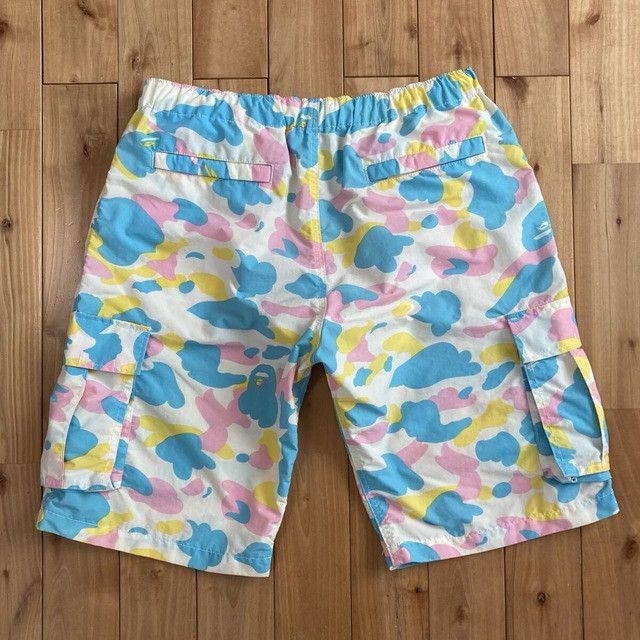 Bape BAPE Multi camo Nylon Cargo Shorts candy camo NIGO ★size M Size US 32 / EU 48 - 3 Thumbnail