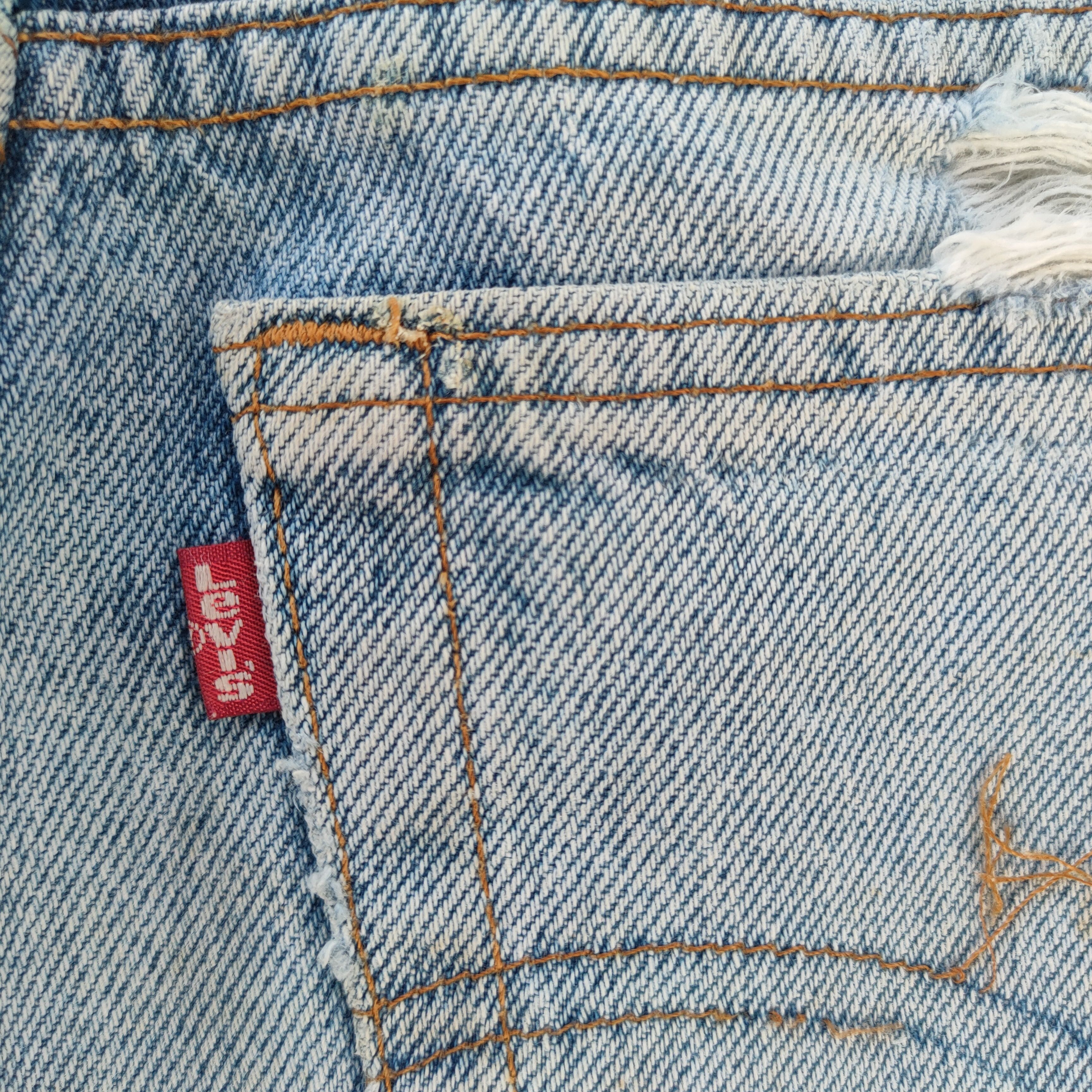 Levi's Vintage Clothing VINTAGE LEVI'S 510 94' USA FADED RIPPED JEANS DENIM PANTS Size US 29 - 14 Thumbnail