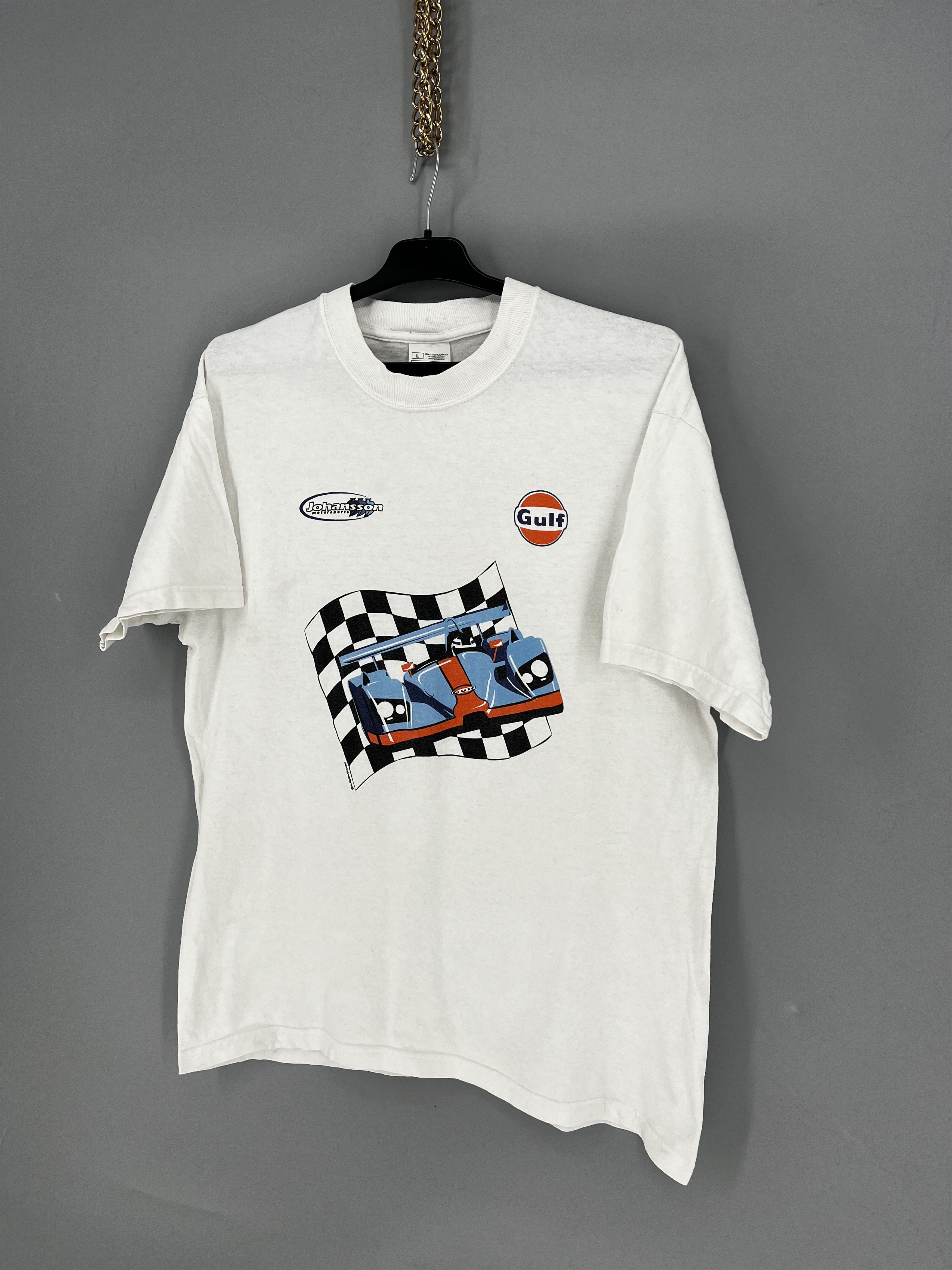 Formula 1 Vintage Aston Martin Racing Gulf AMR Motors GT Team T-Shirt Size US M / EU 48-50 / 2 - 3 Thumbnail