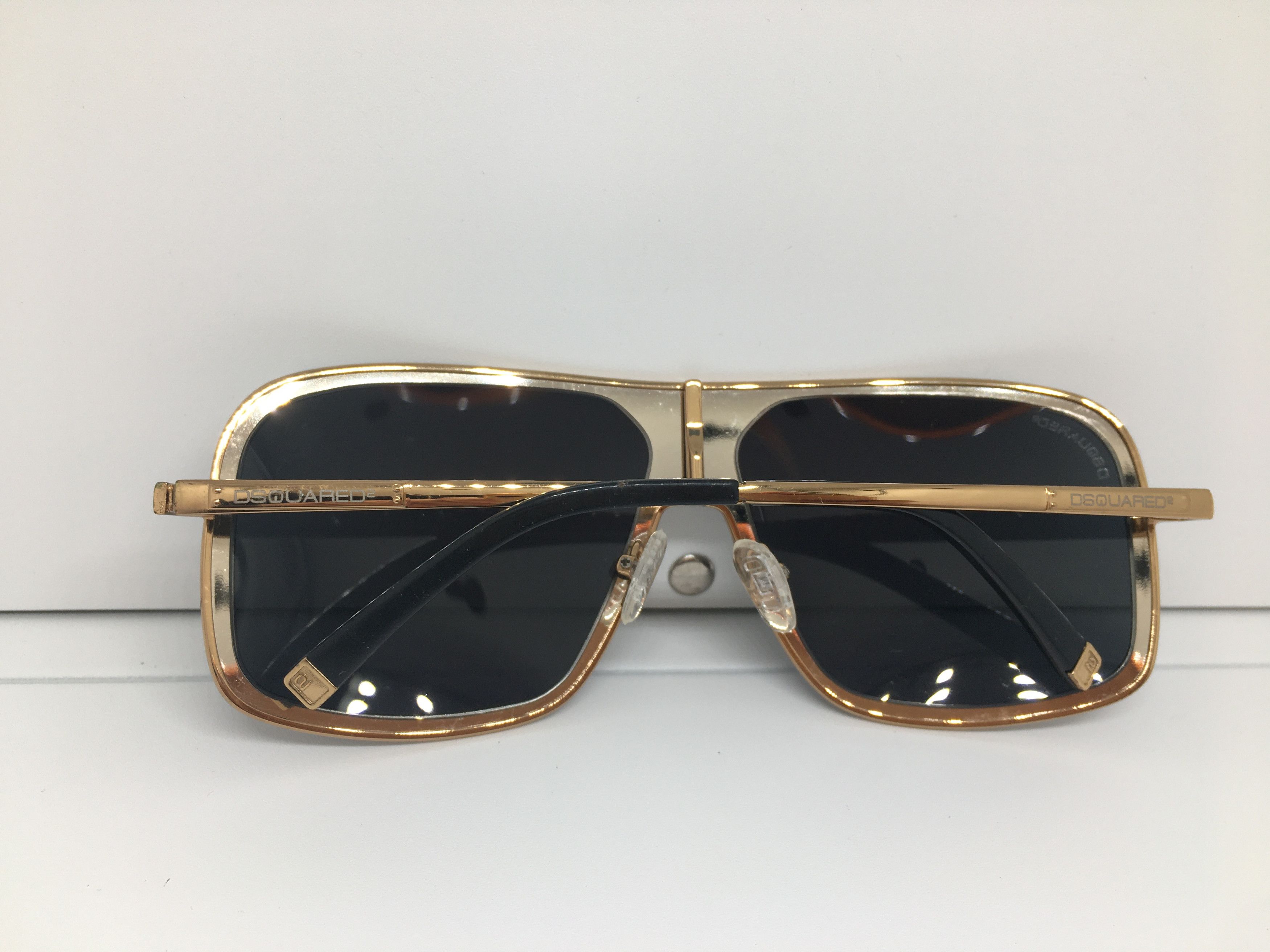 Dsquared2 Vintage DSQUARED2 Player Aviator Sunglasses Frame Italy Size ONE SIZE - 8 Thumbnail