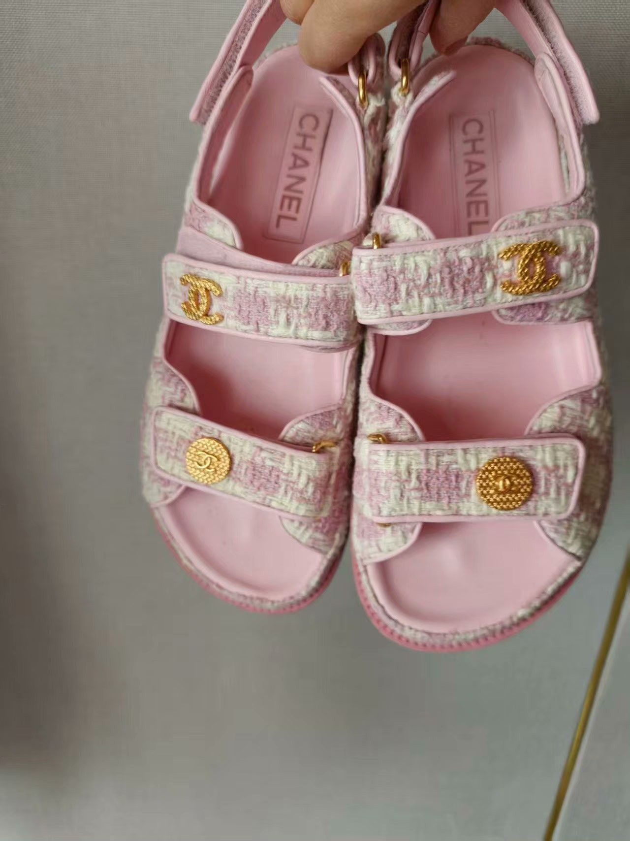 Chanel Chanel Sandals Size 37.5 Size US 6.5 / IT 36.5 - 1 Thumbnail