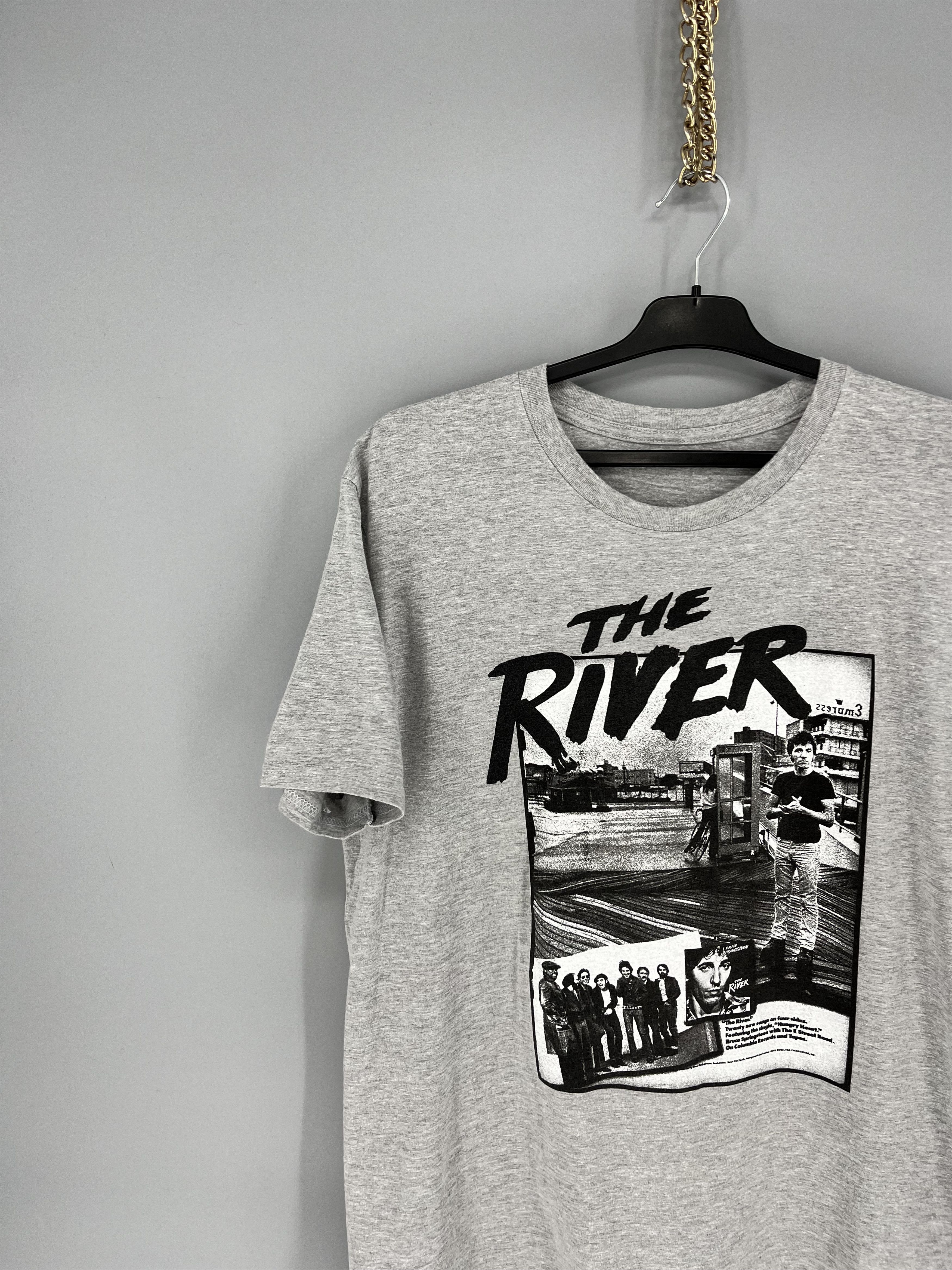 Band Tees Bruce Springsteen The River Shirt Small Double Sided USA Size US L / EU 52-54 / 3 - 4 Thumbnail