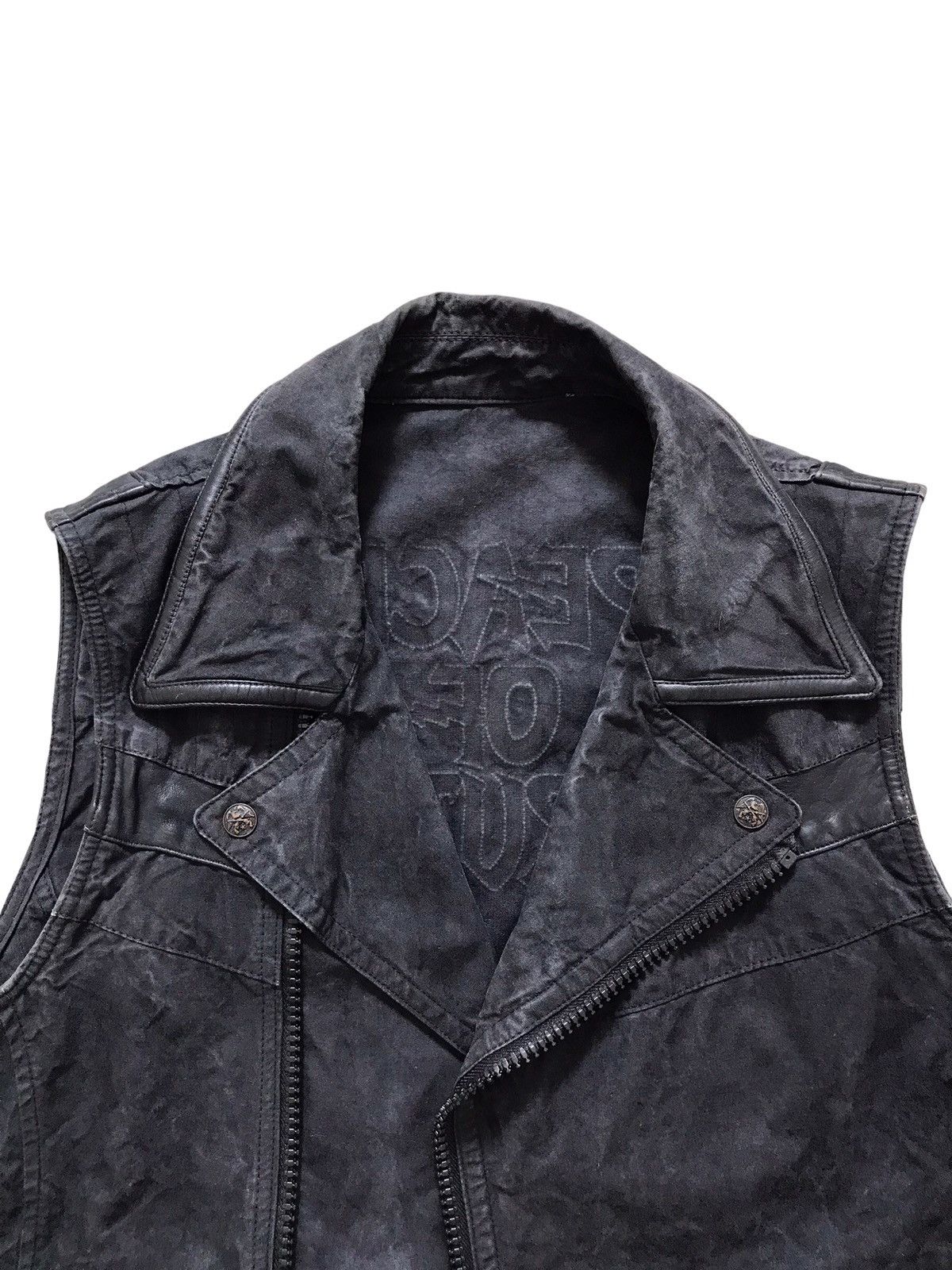 Roar ROAR Japan Peace Of Truth Faded Black With Leather Vest Size US S / EU 44-46 / 1 - 4 Thumbnail