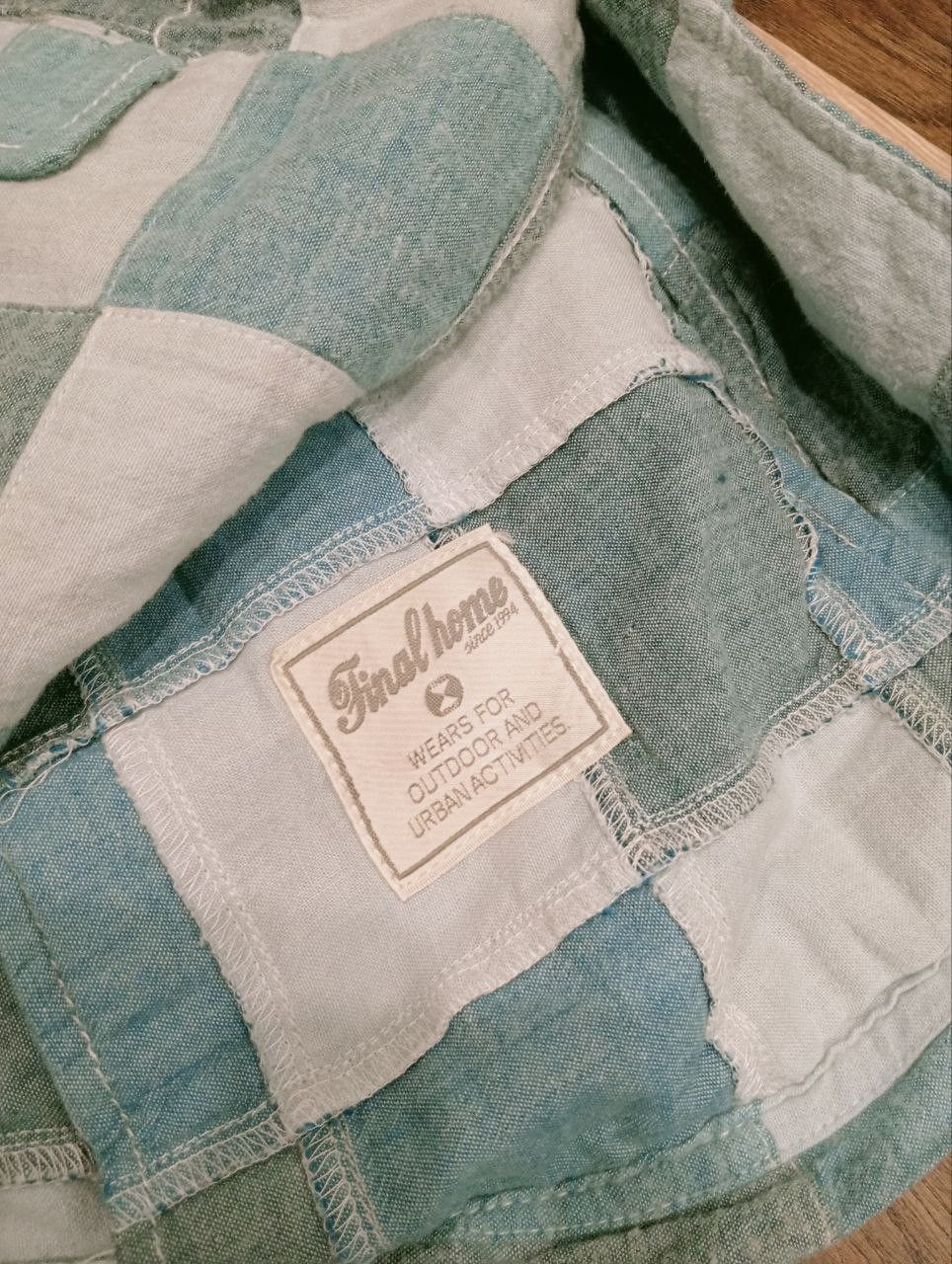 Final Home VINTAGE FINAL HOME PATCHWORK BLAZER JACKET Size US M / EU 48-50 / 2 - 6 Thumbnail