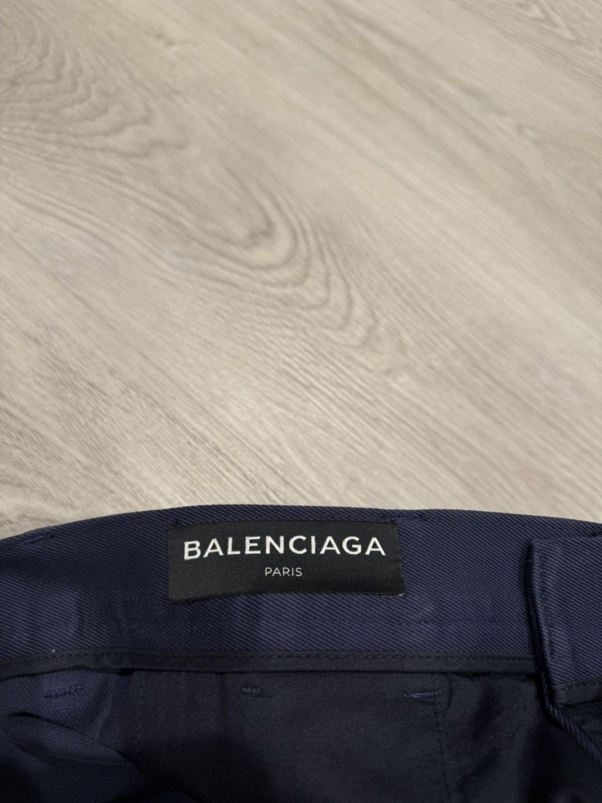 Balenciaga f/w 2017 navy dress pants!! Size US 30 / EU 46 - 6 Thumbnail