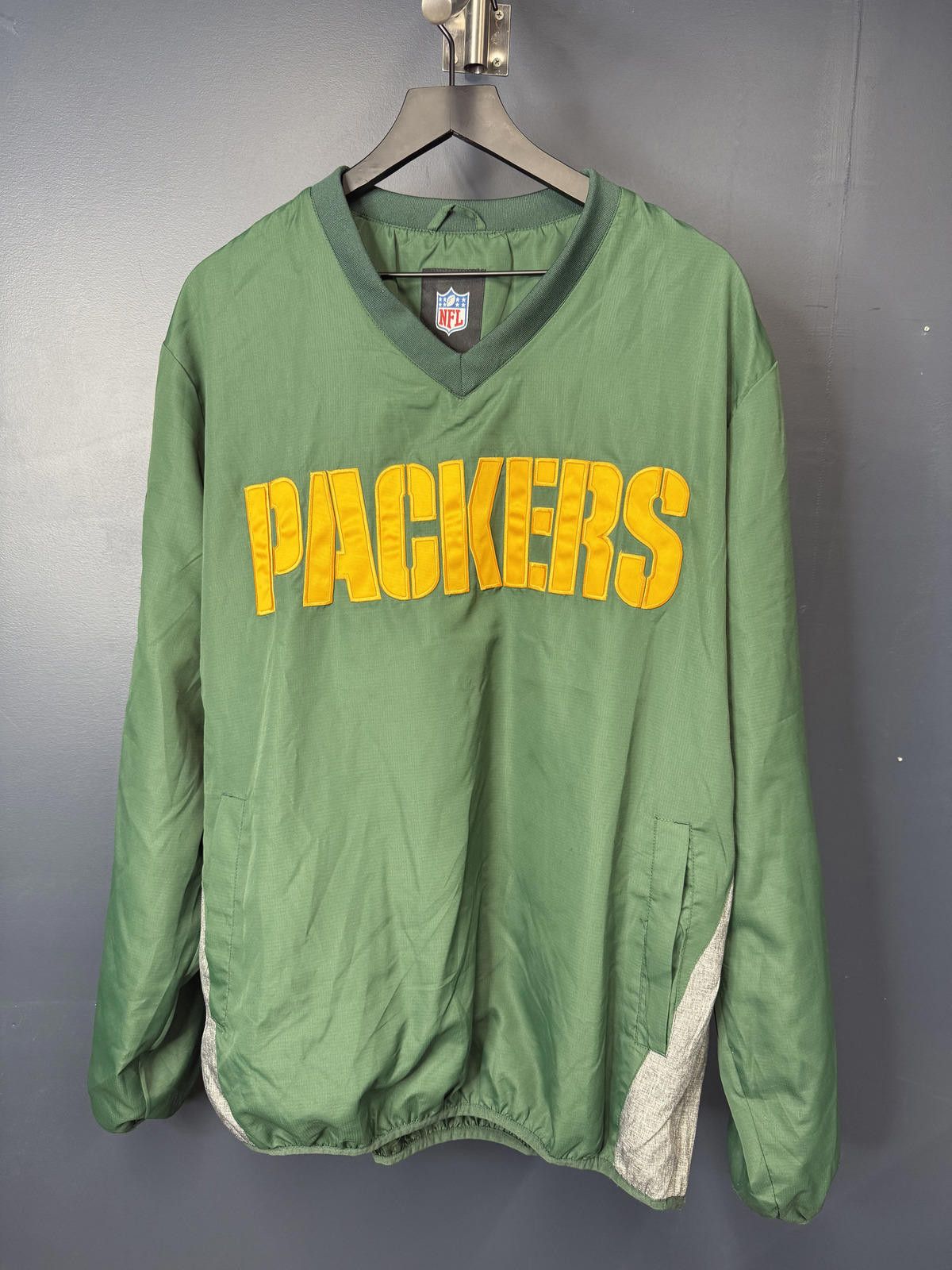 Designer NFL Green Bay Packers L Mens Pullover Jacket Size US XL / EU 56 / 4 - 1 Thumbnail