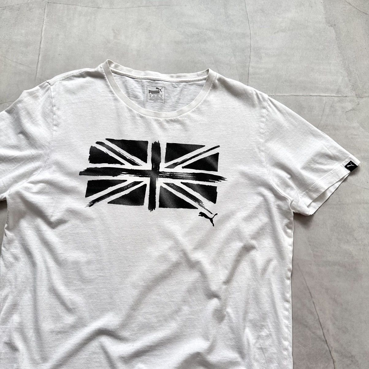 Hysteric Glamour Y2K Puma British London Flag Vintage T Shirt Galliano Vibe Size US M / EU 48-50 / 2 - 2 Thumbnail