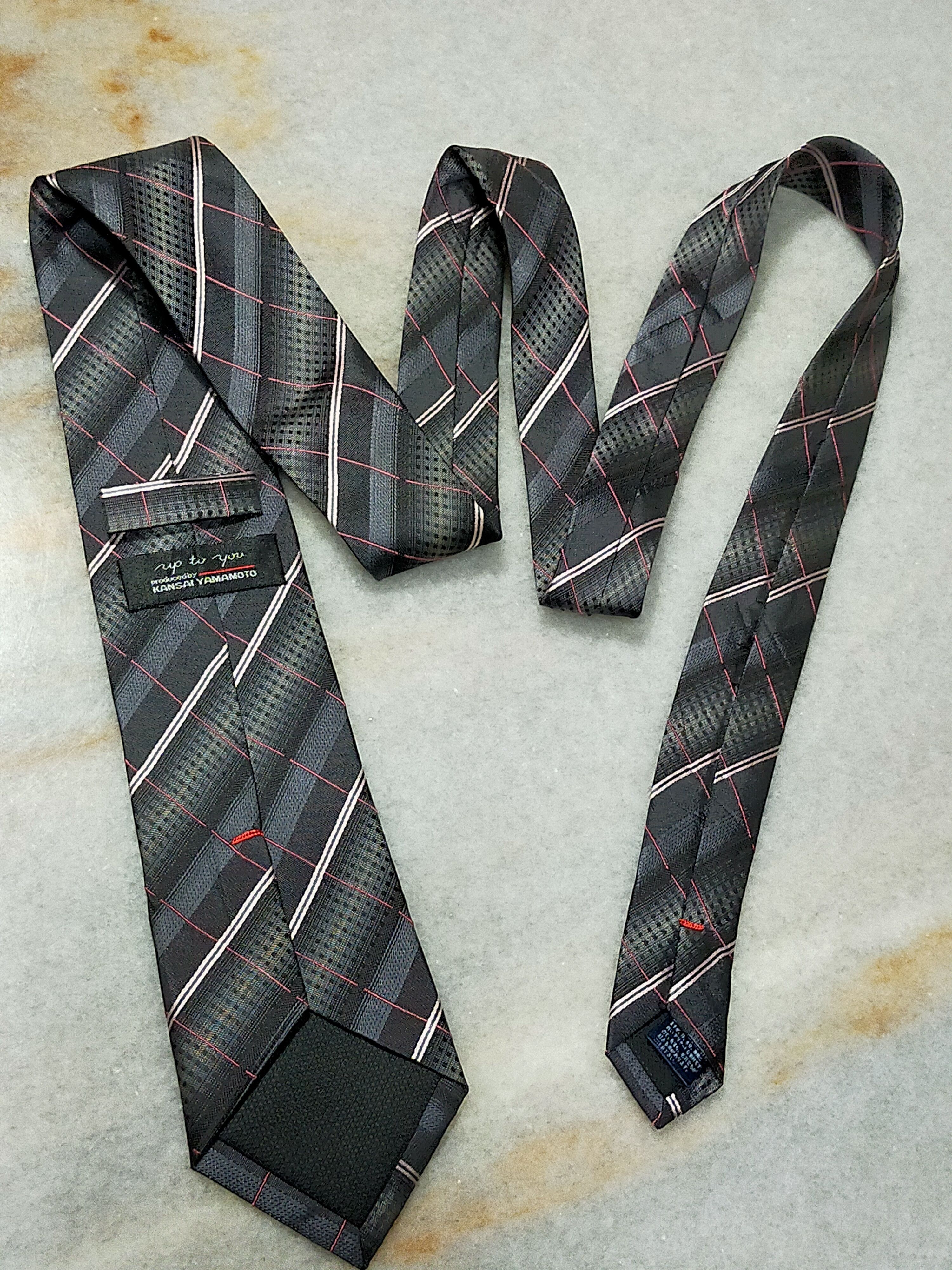 Designer × Kansai Yamamoto KANSAI YAMAMOTO SILK TIE Size ONE SIZE - 4 Thumbnail
