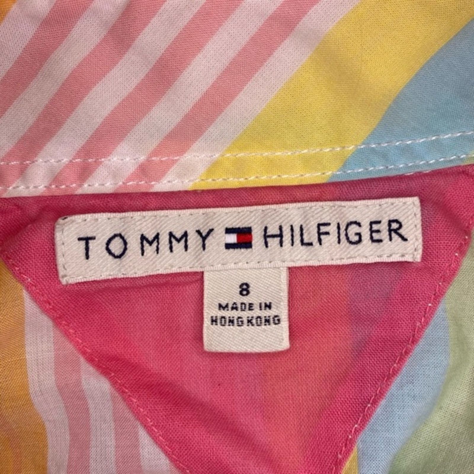 Tommy Hilfiger Tommy Hilfiger Women's Striped Button Down Shirt Size 8 Size M / US 6-8 / IT 42-44 - 3 Thumbnail