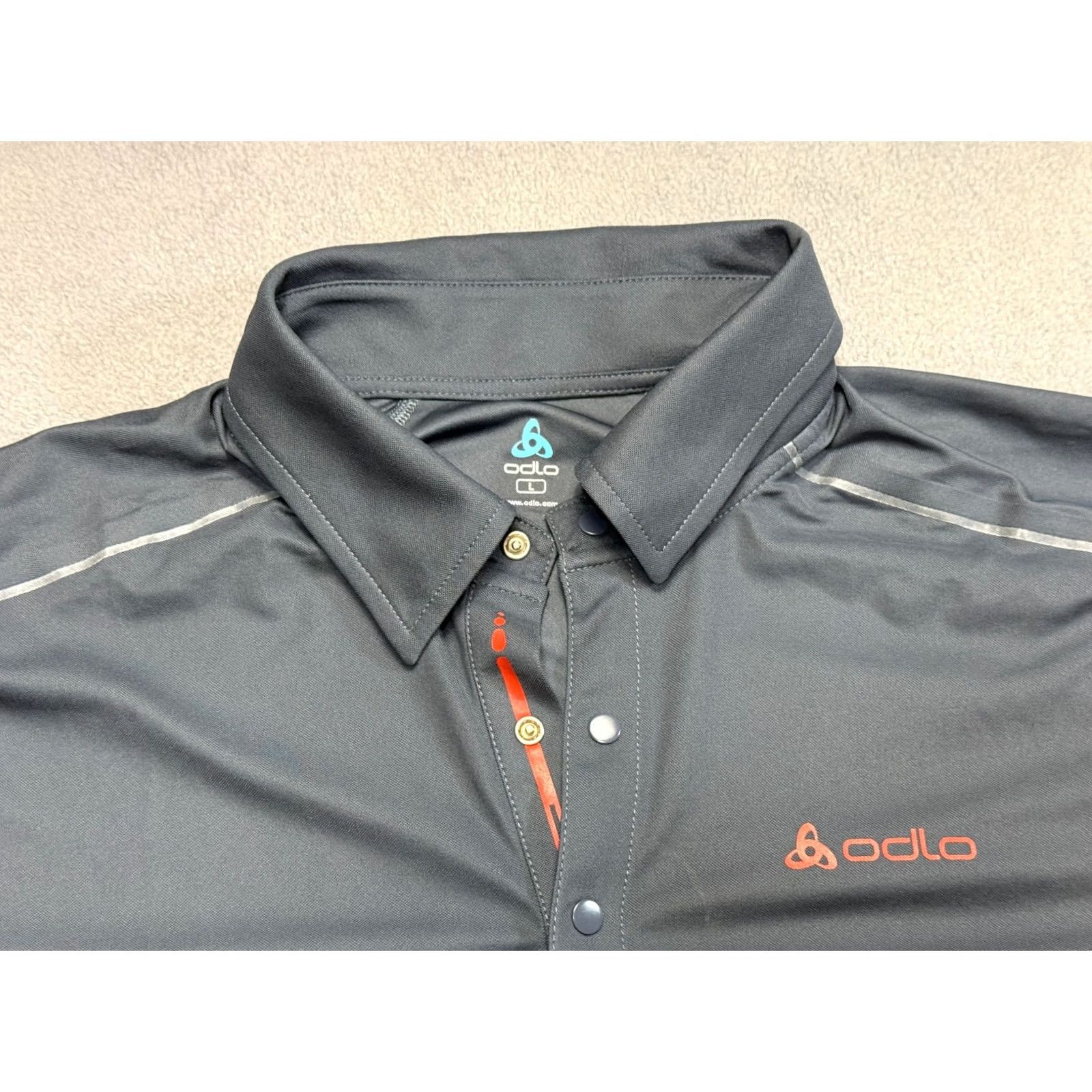 Odlo Odlo Gray training shirt long sleeve mens size L Size US L / EU 52-54 / 3 - 6 Thumbnail