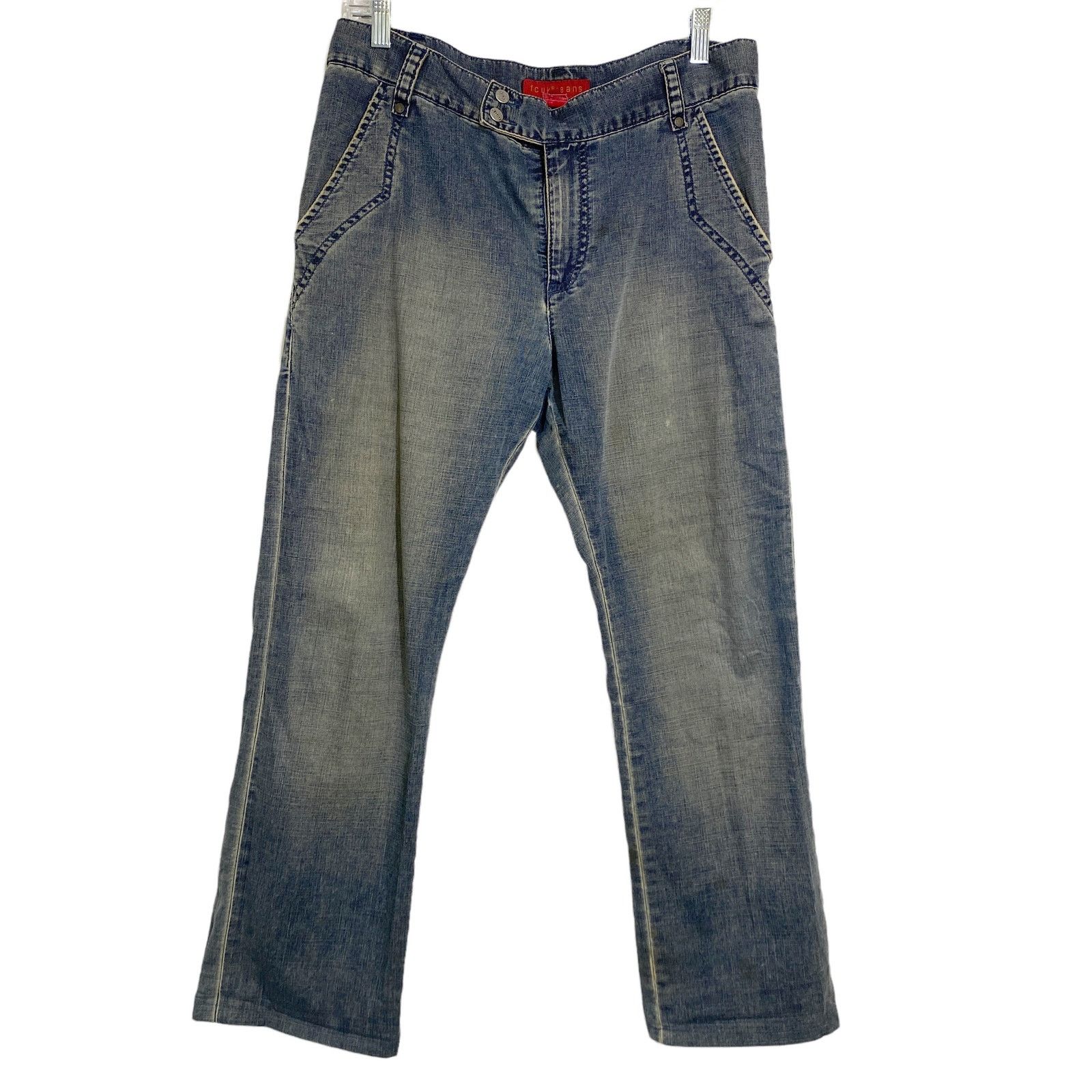 French Connection Vintage French Connection FCUK Streetwear Jeans Size 34" / US 12 / IT 48 - 1 Thumbnail